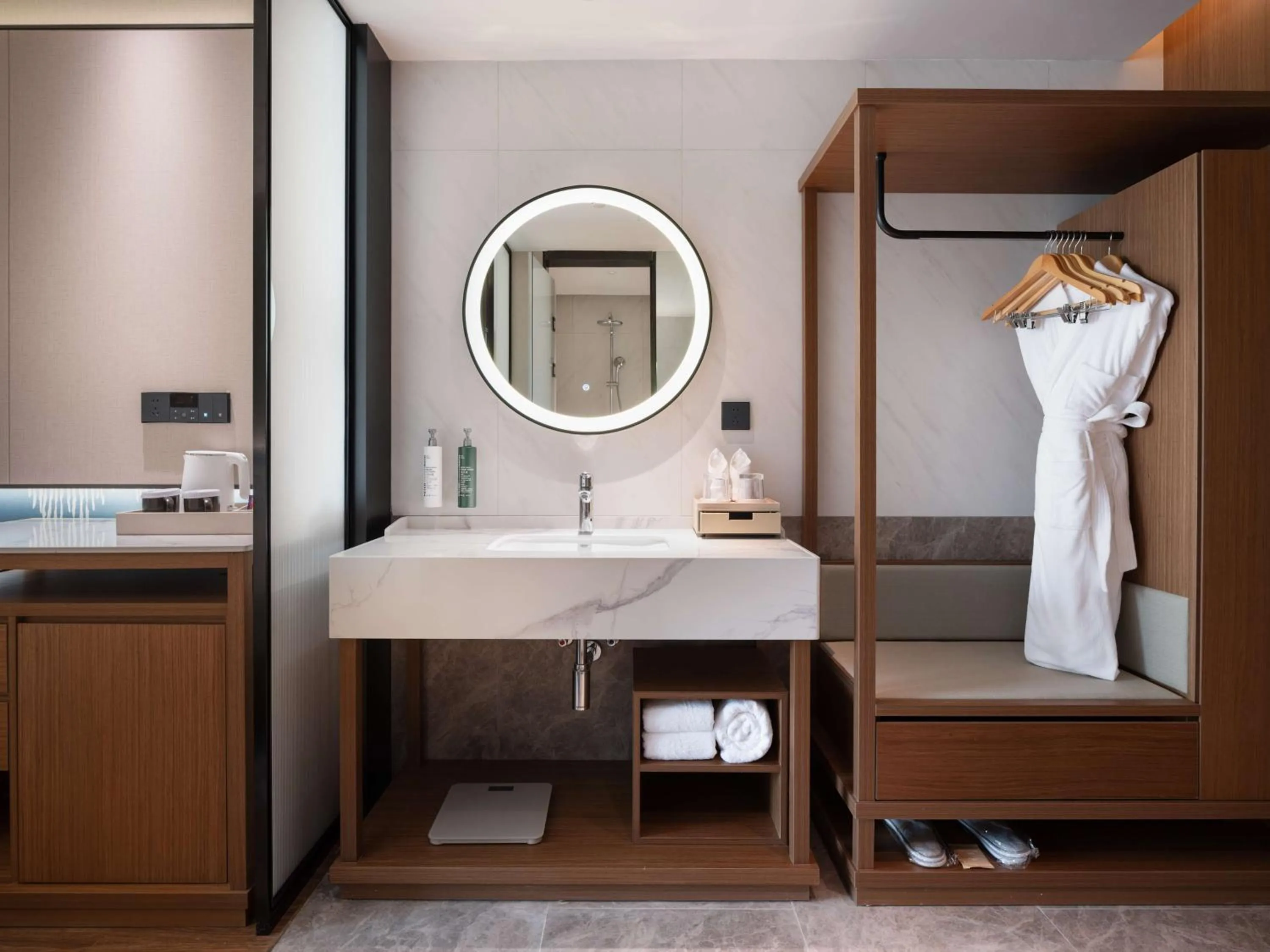 Bathroom in Hilton Garden Inn Bazhong Bazhou