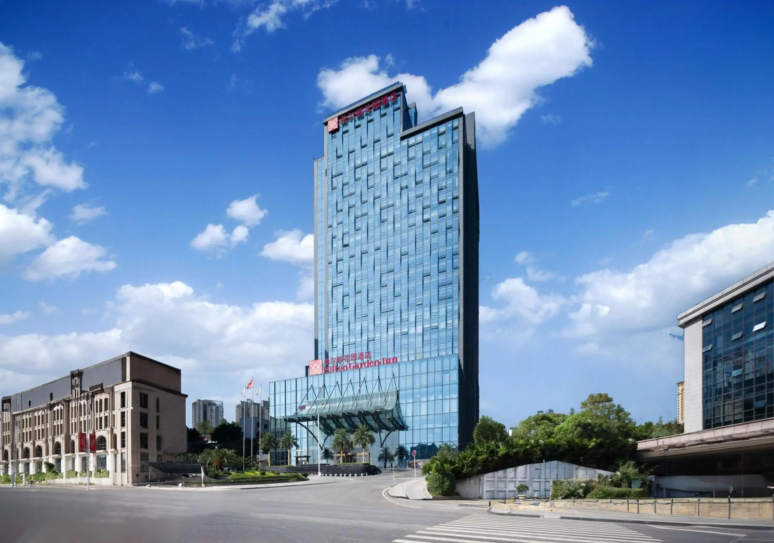 Property building in Hilton Garden Inn Bazhong Bazhou Property building in Hilton Garden Inn Bazhong Bazhou