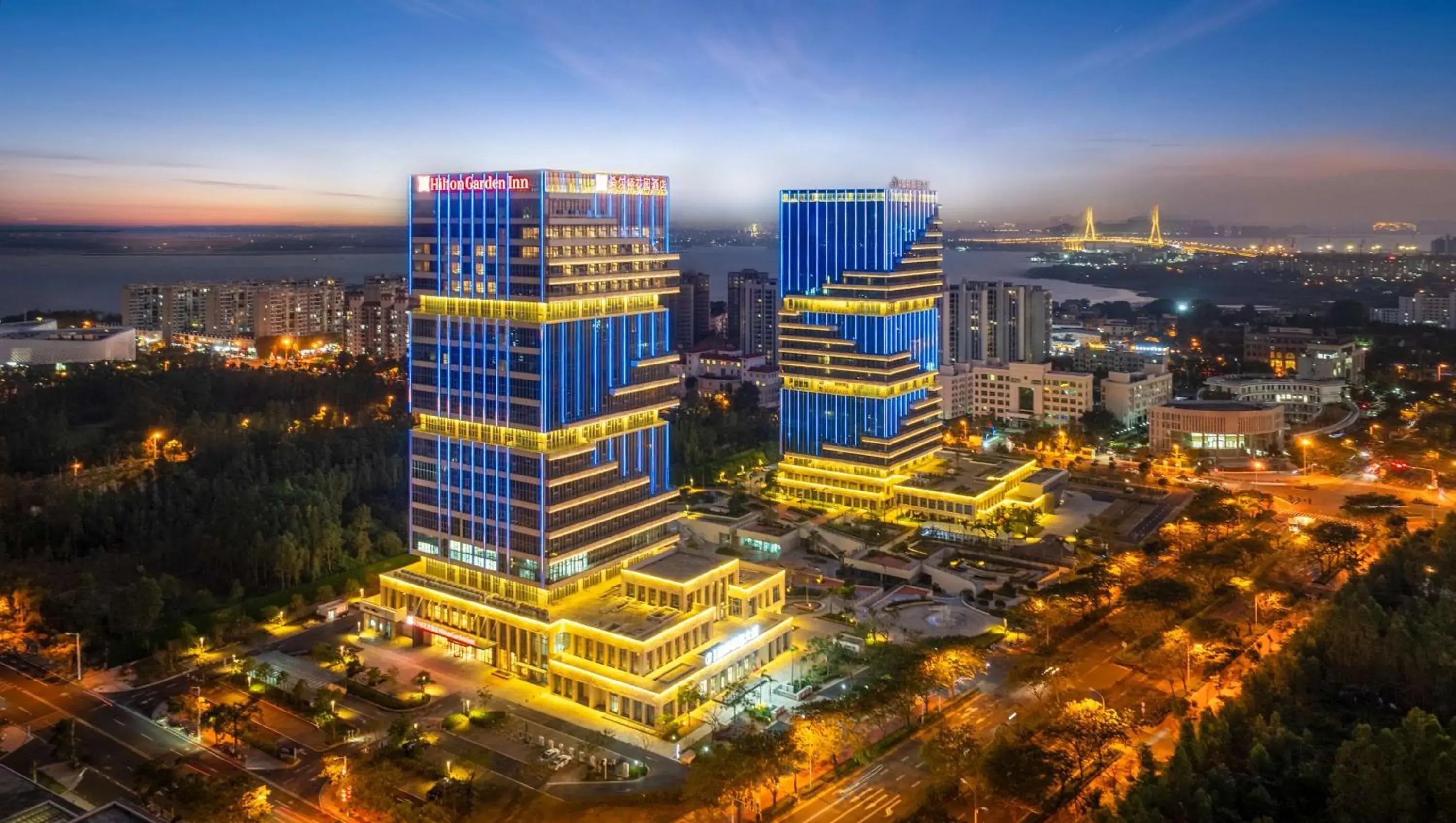 Property building in Hilton Garden Inn Danzhou Yangpu Property building in Hilton Garden Inn Danzhou Yangpu
