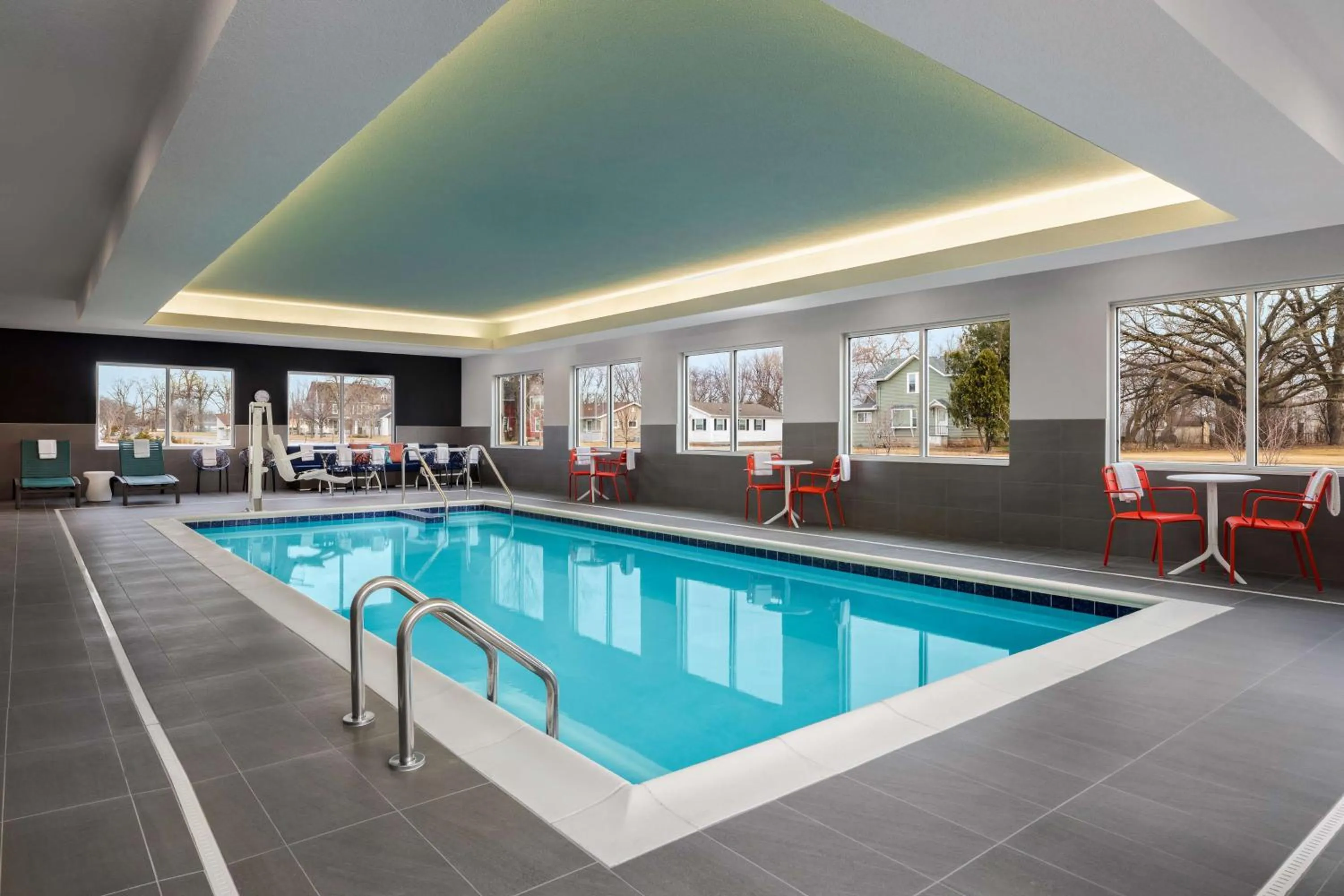 Pool view in Tru By Hilton Oshkosh