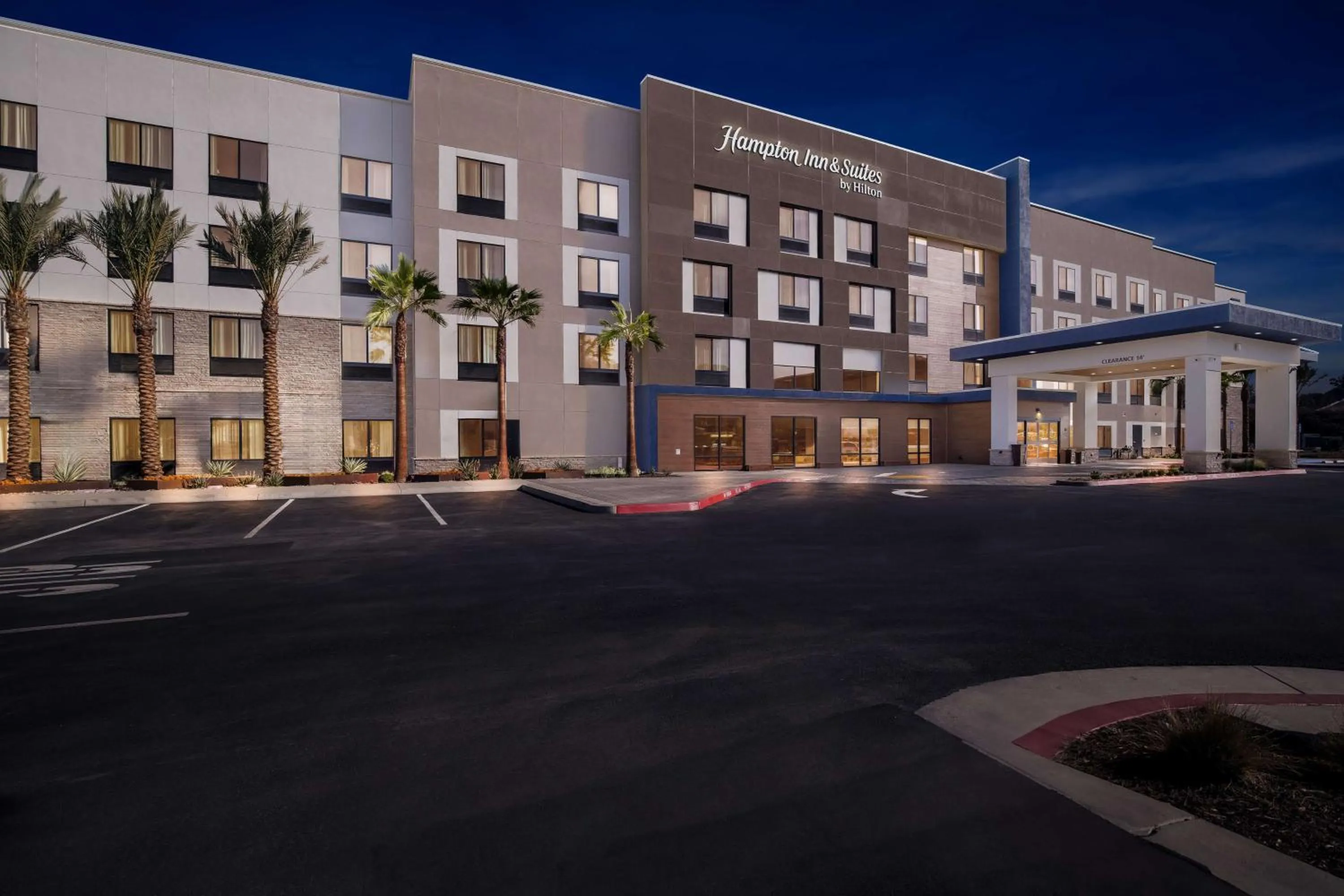 Property building in Hampton Inn & Suites Corona, Ca