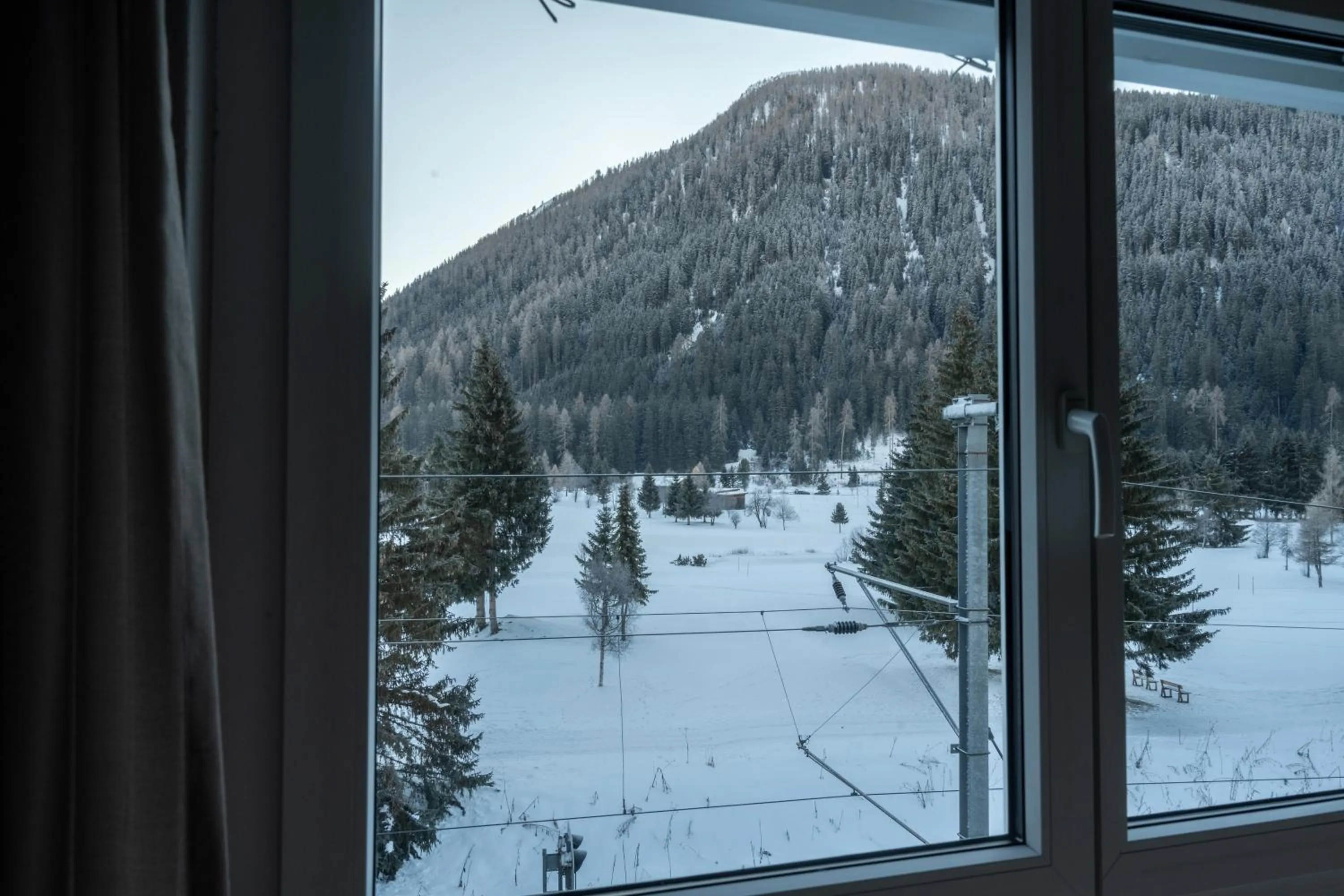 Natural landscape in Studio 54 Davos