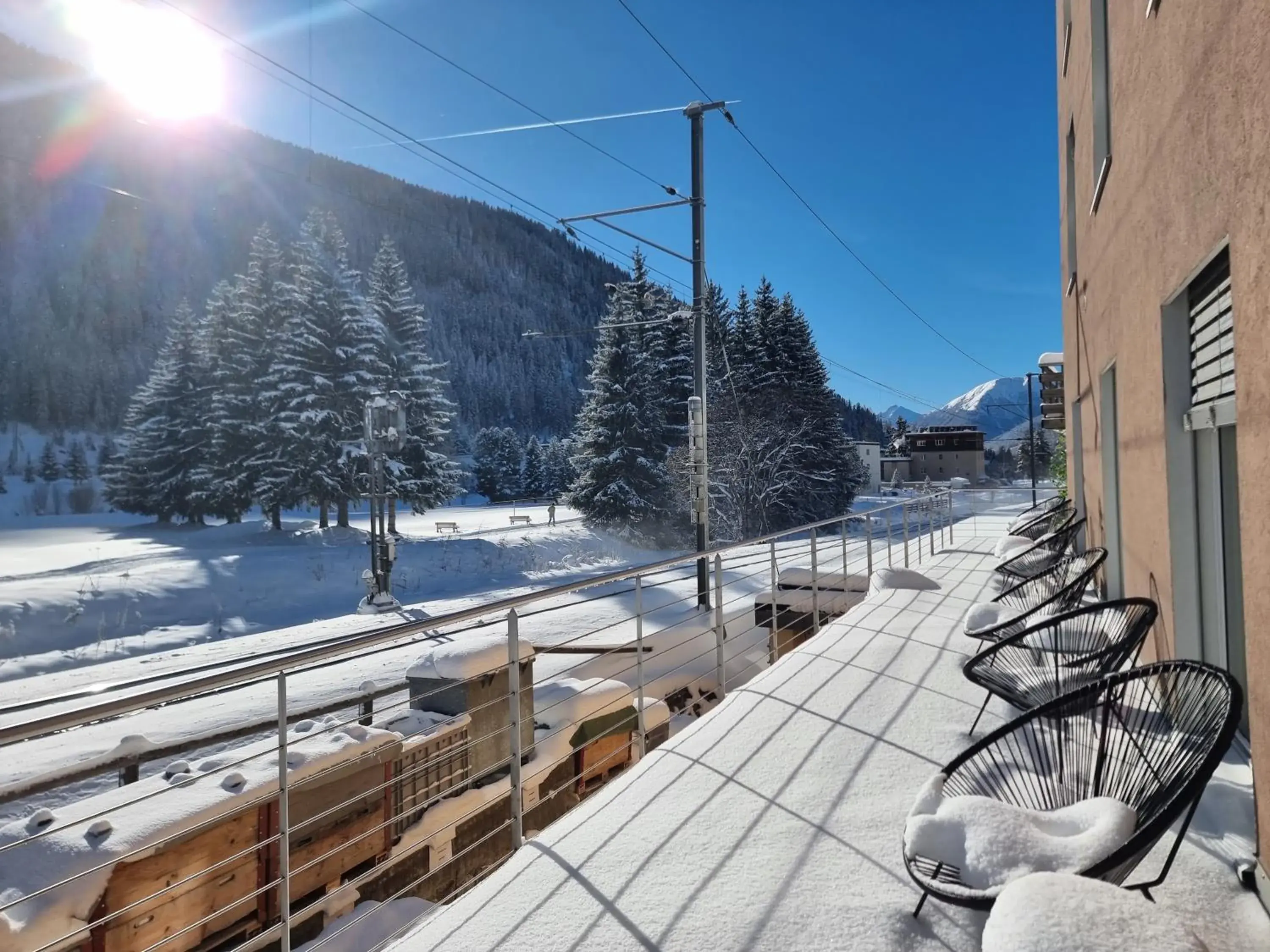 Studio with Terrace - single occupancy in Studio 54 Davos Studio with Terrace - single occupancy in Studio 54 Davos