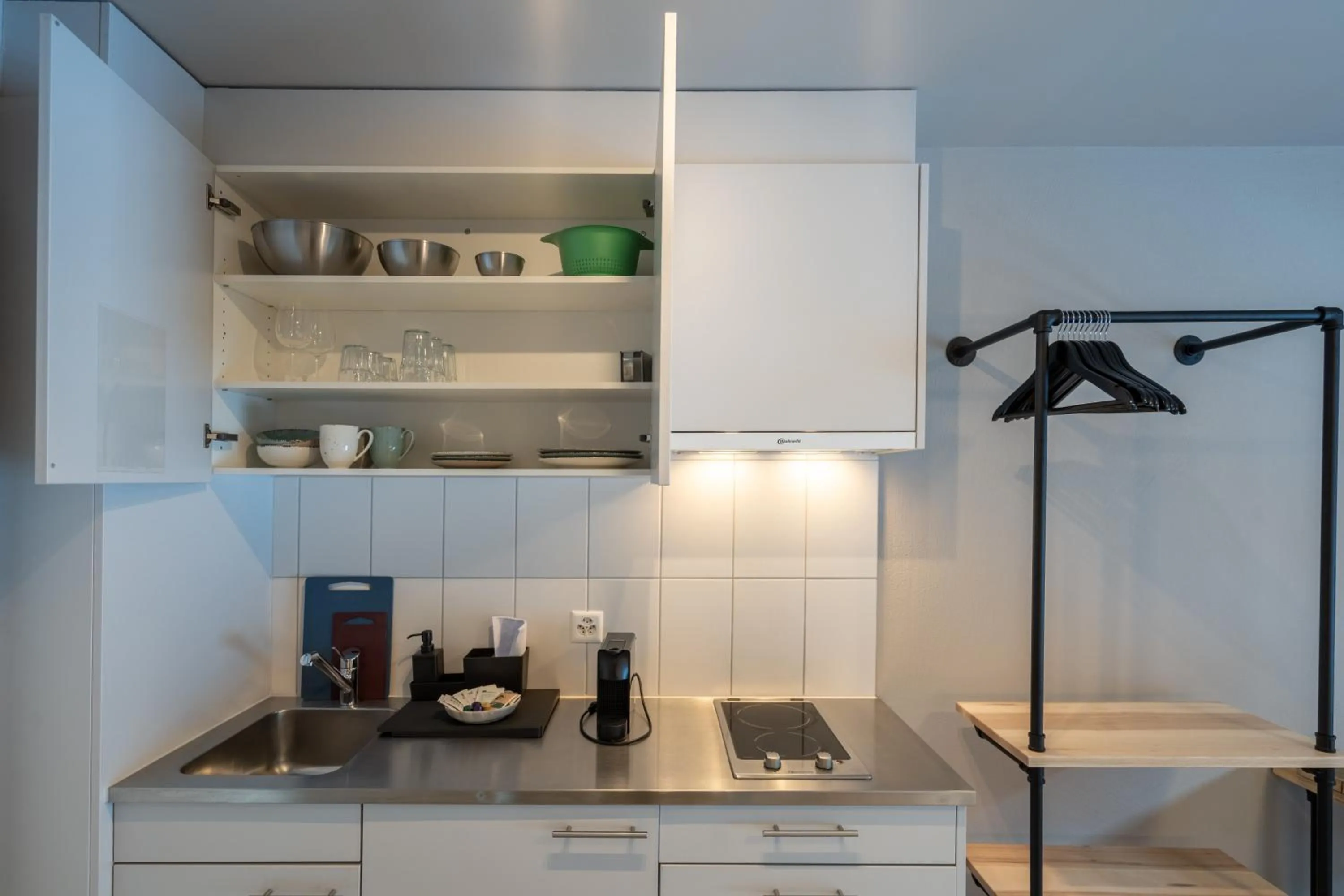 Kitchen or kitchenette in Studio 54 Davos