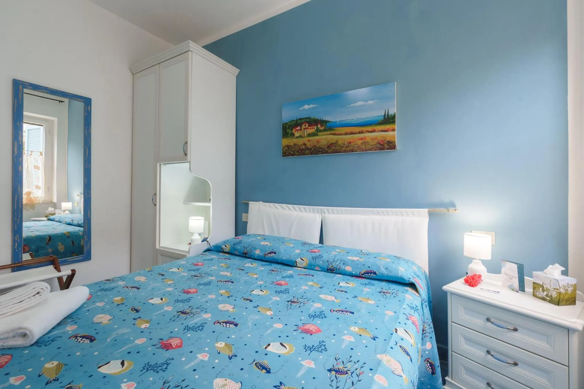 Bed in Hotel Sant'Andrea