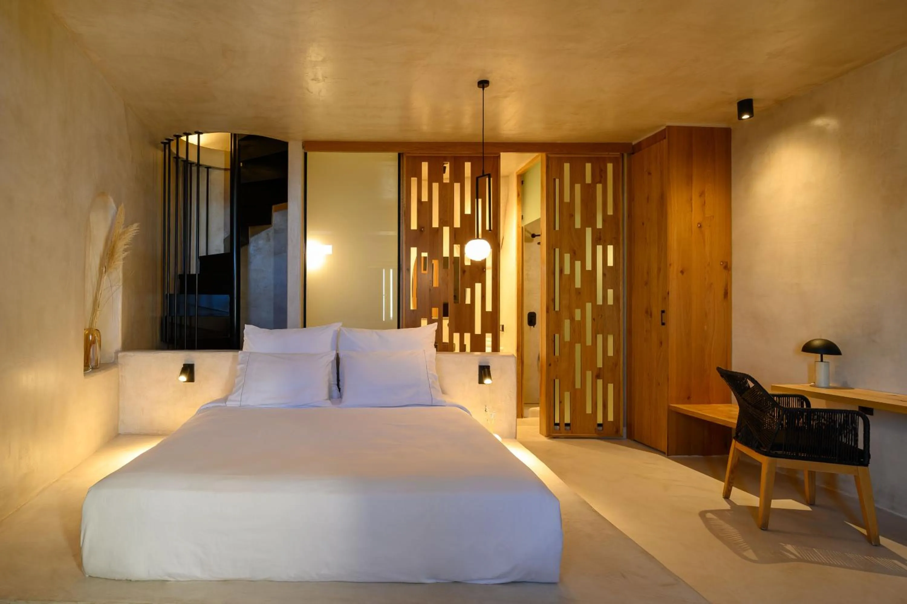 Bedroom, Bed in Gaia Suites