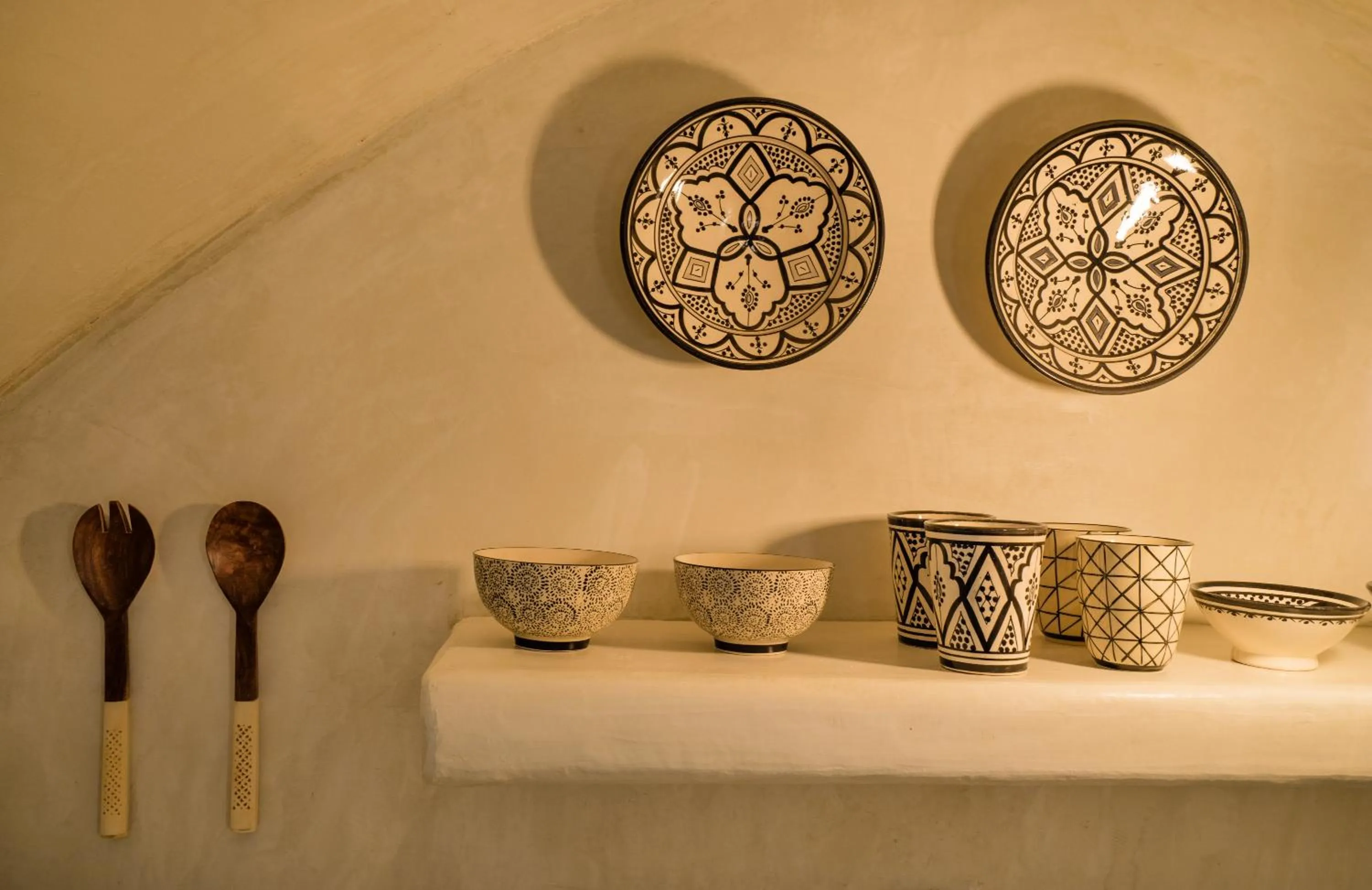 Decorative detail in Gaia Suites