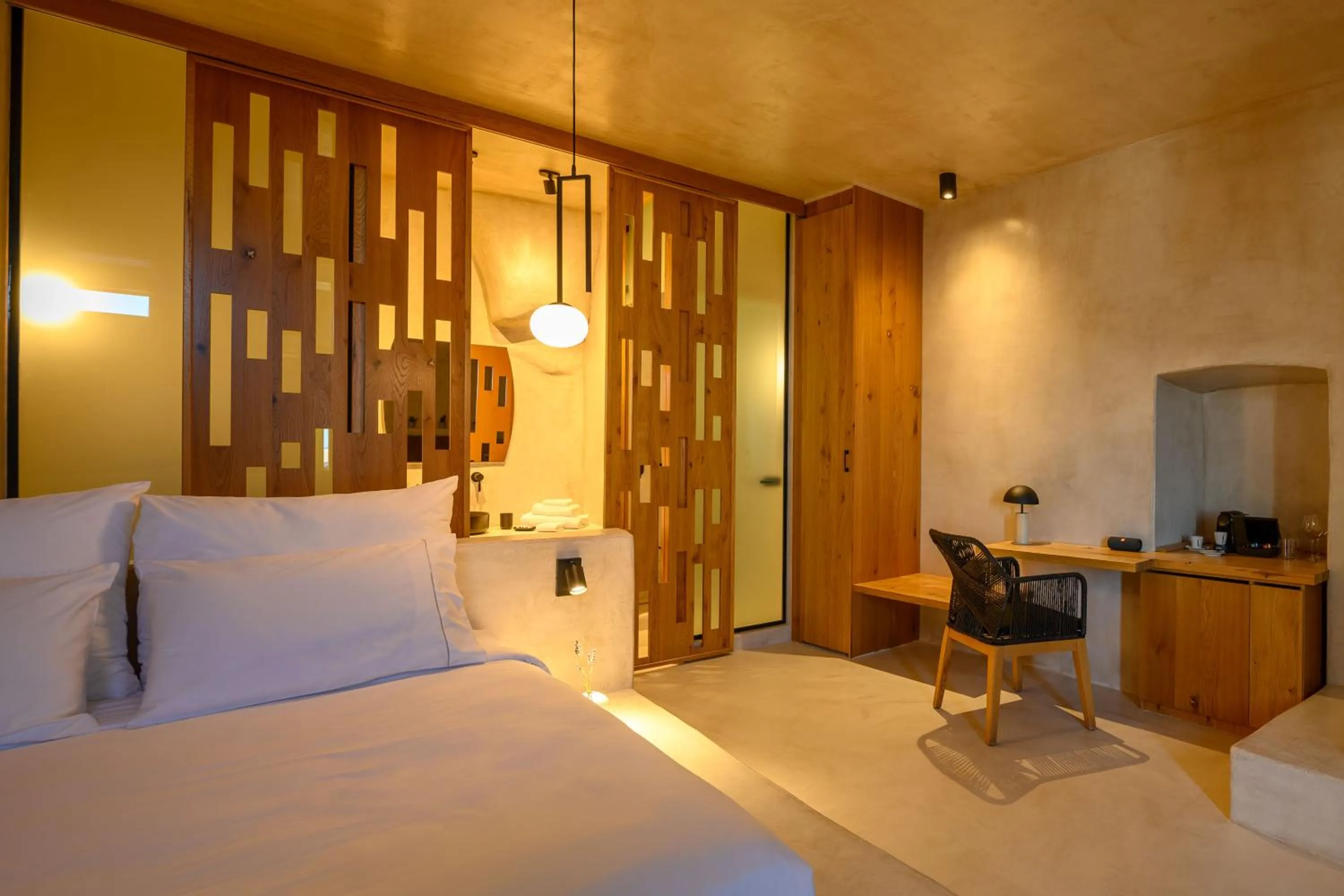 Bedroom, Bed in Gaia Suites