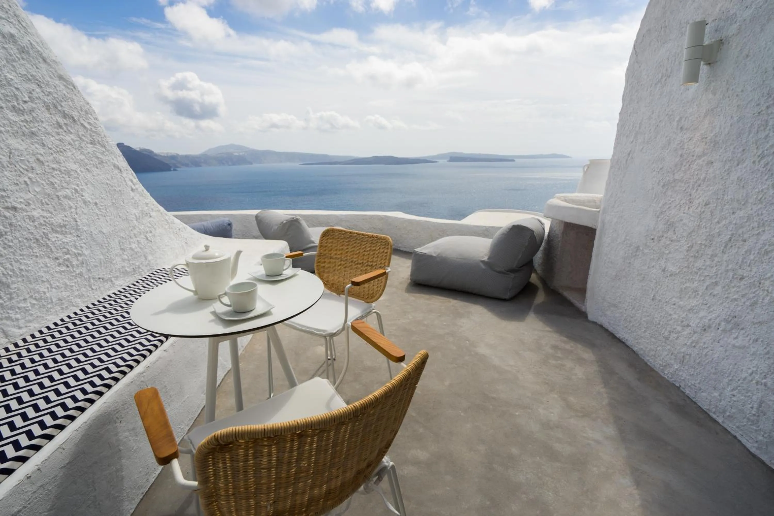 Patio in Gaia Suites