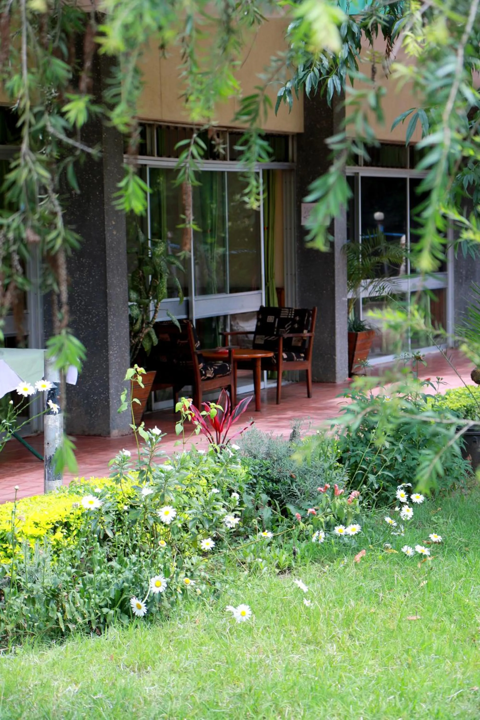 Patio in Equator Hotel