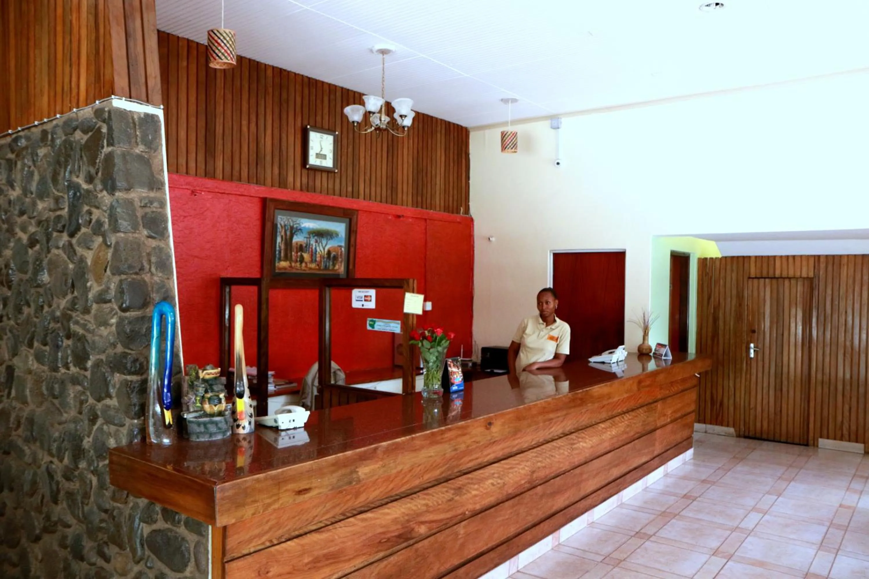 Lobby or reception in Equator Hotel