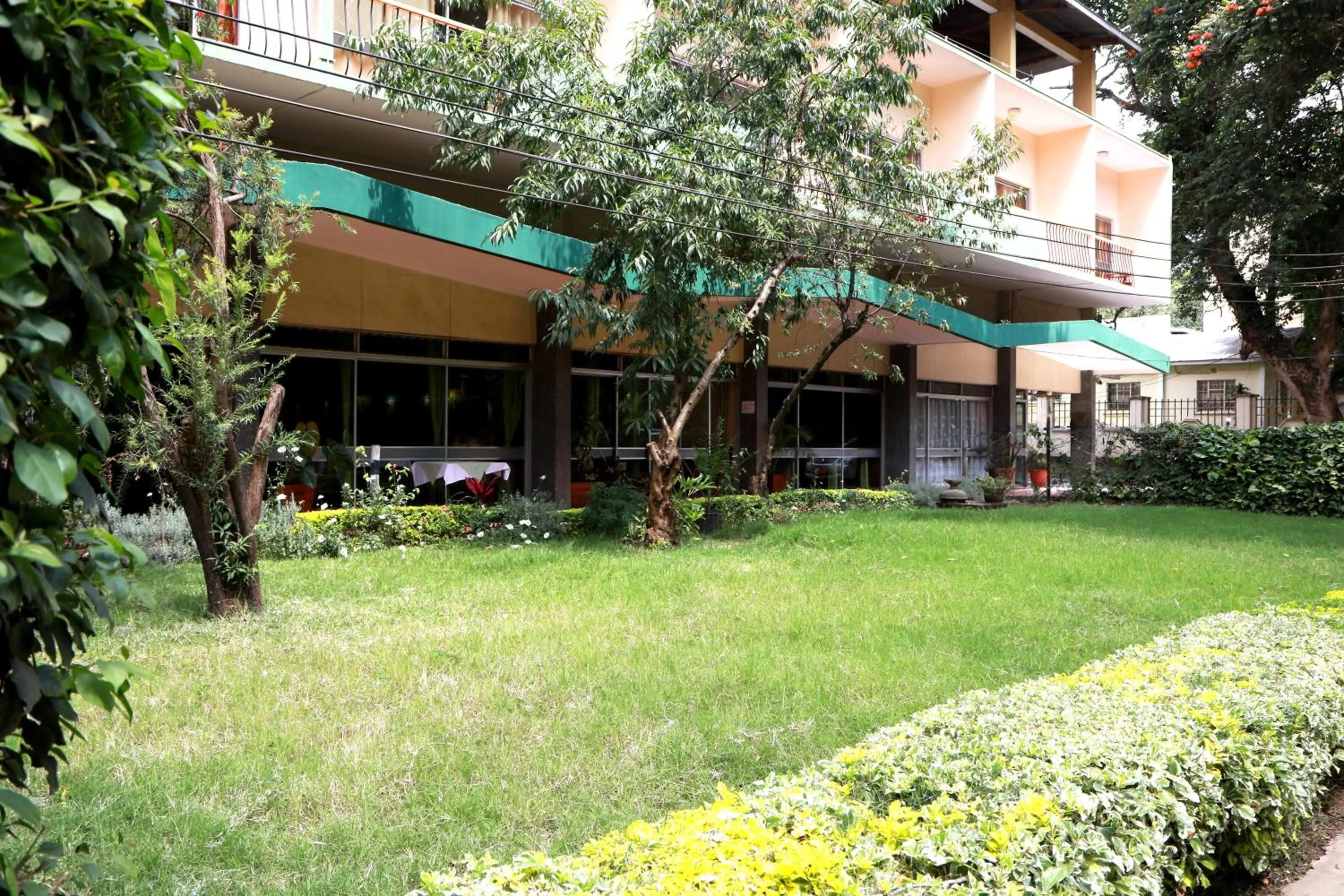 Garden in Equator Hotel