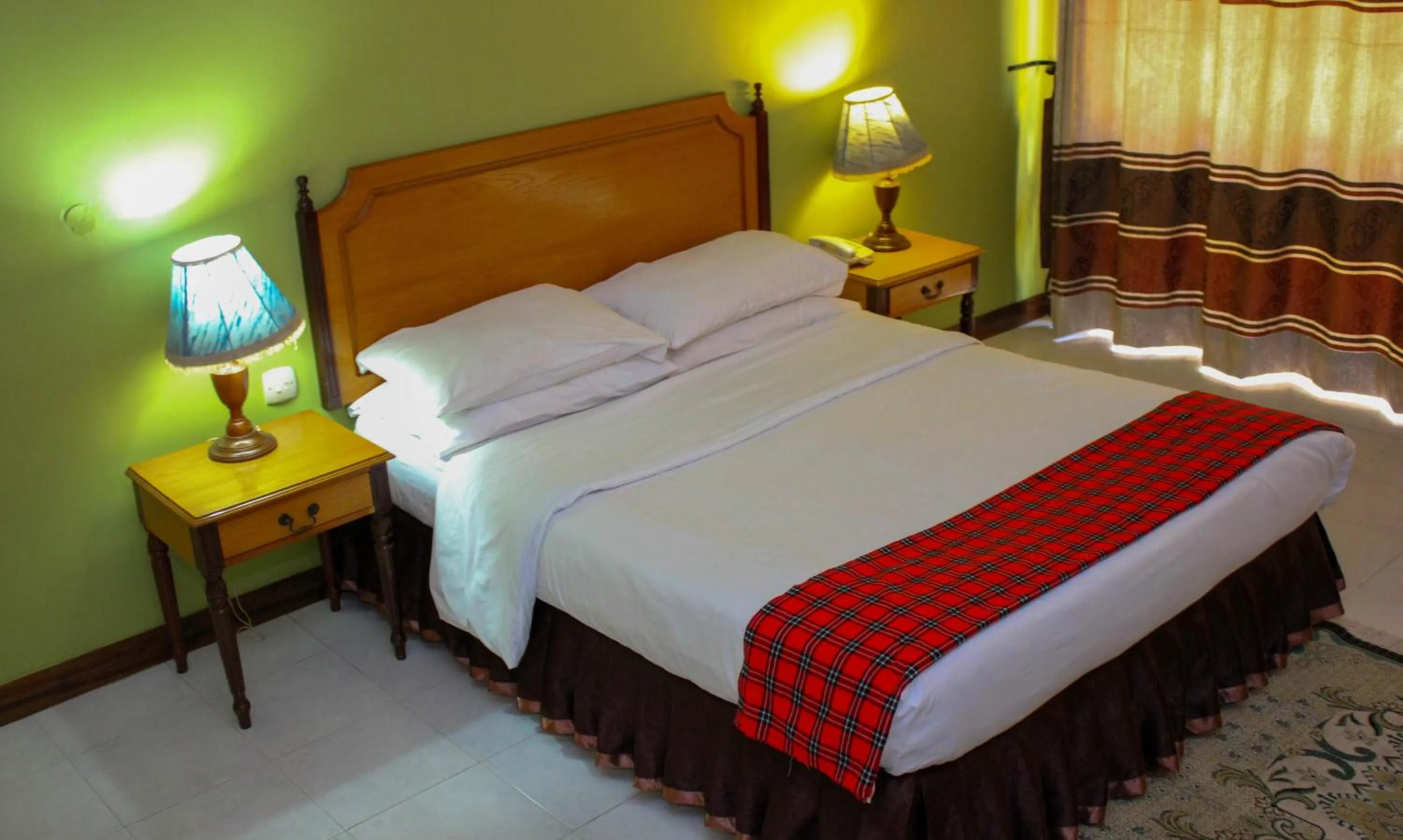 Bed in Equator Hotel