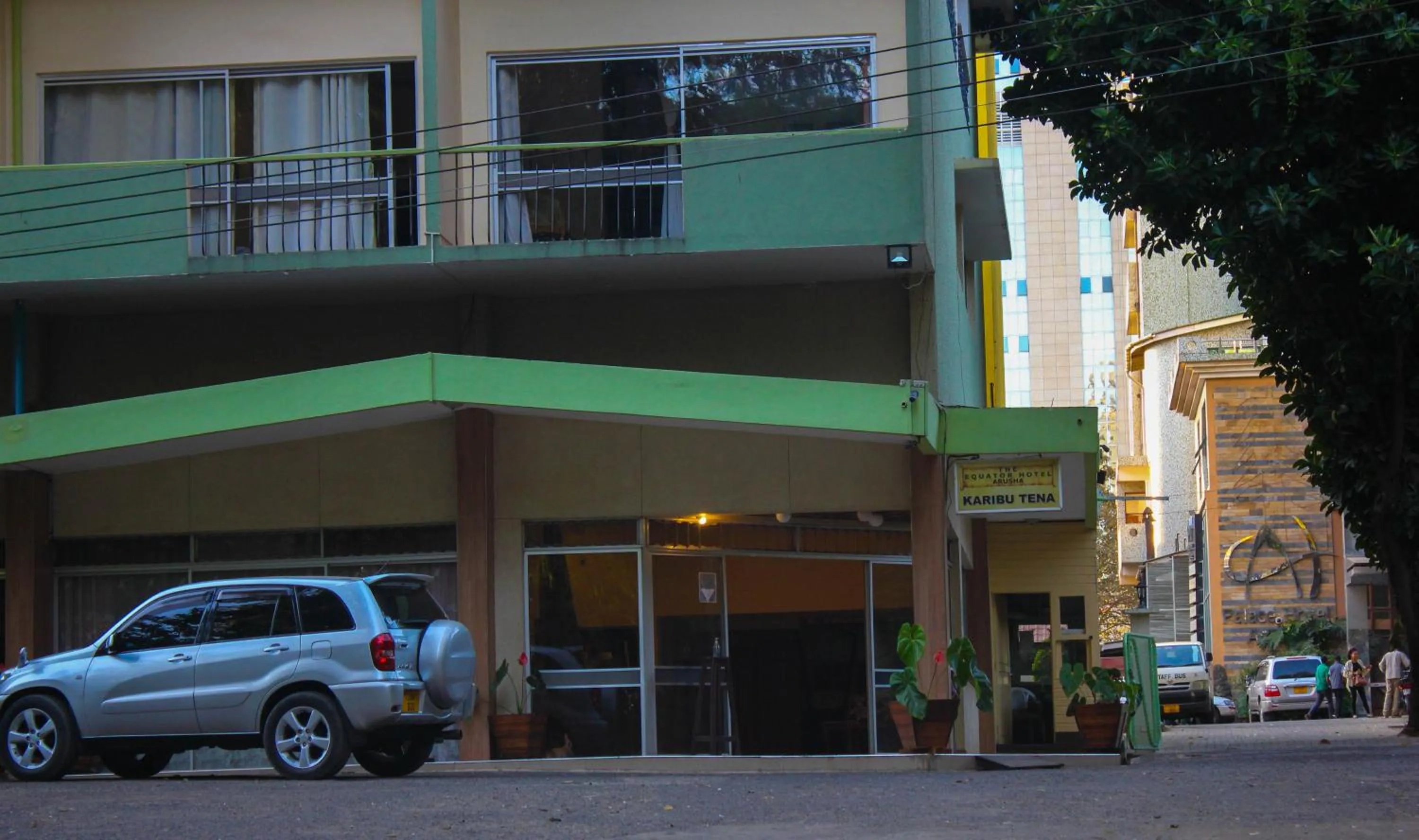 Parking in Equator Hotel