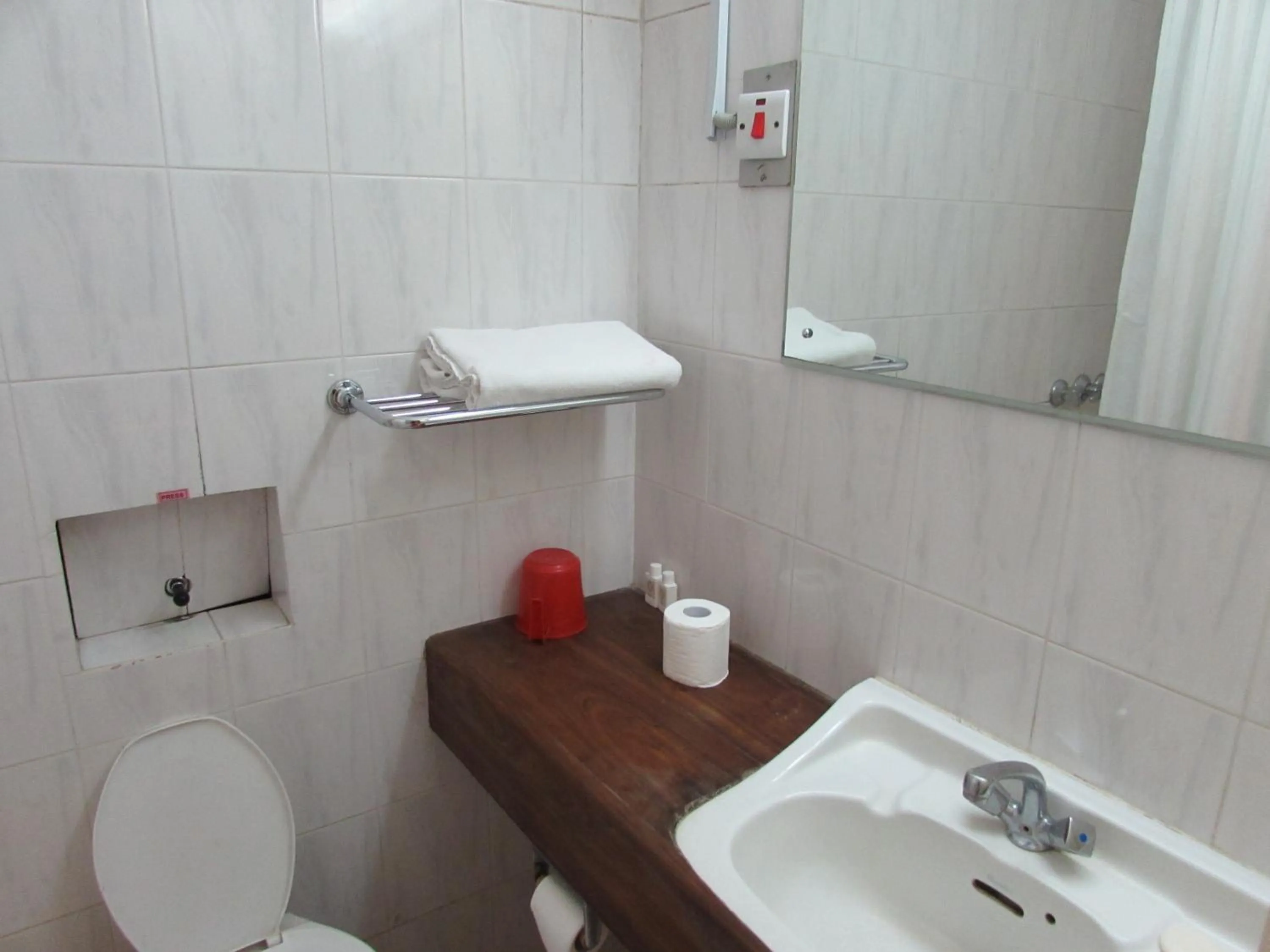 Toilet in Equator Hotel