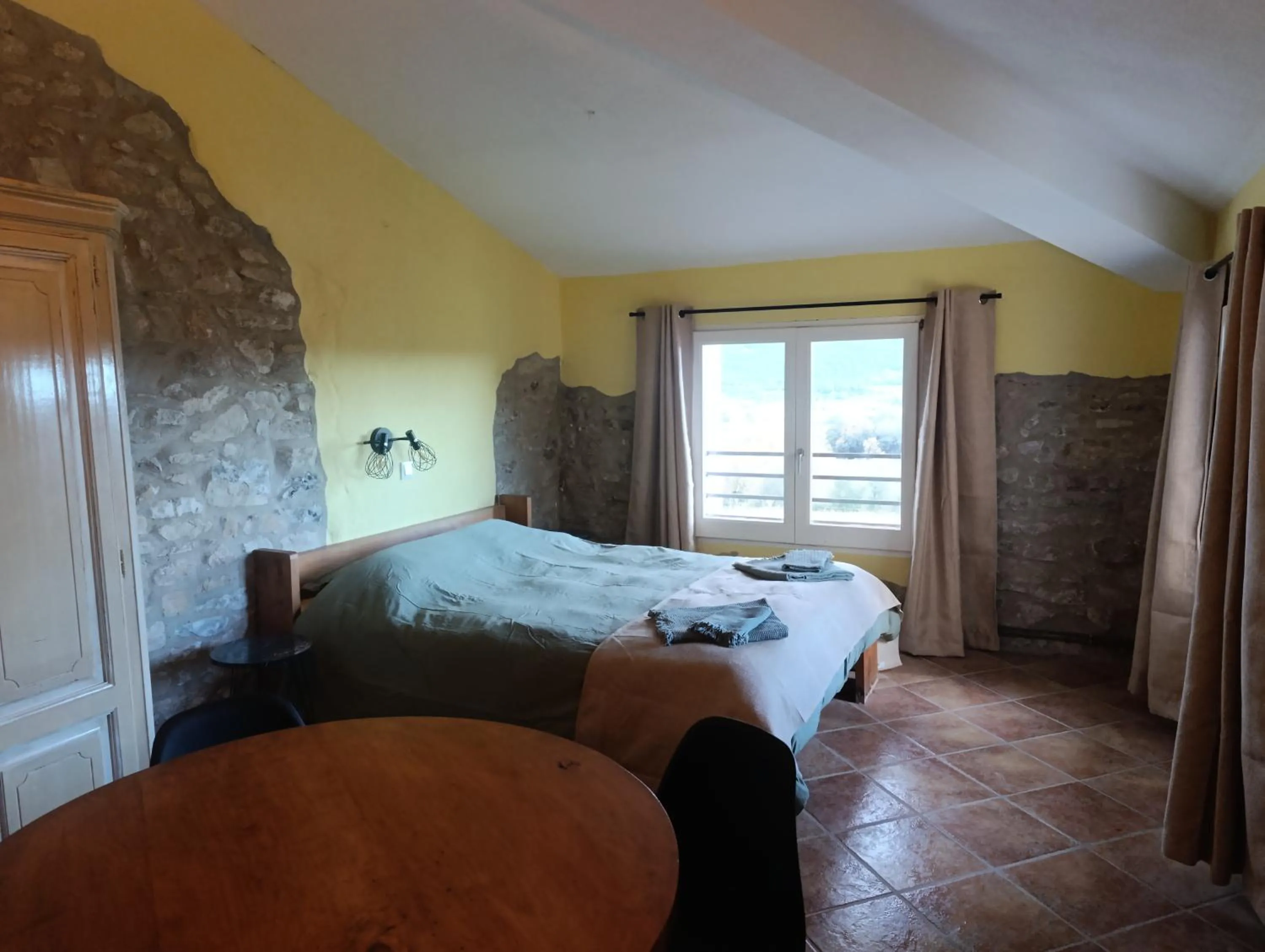 Bedroom, Bed in Mas Pitre