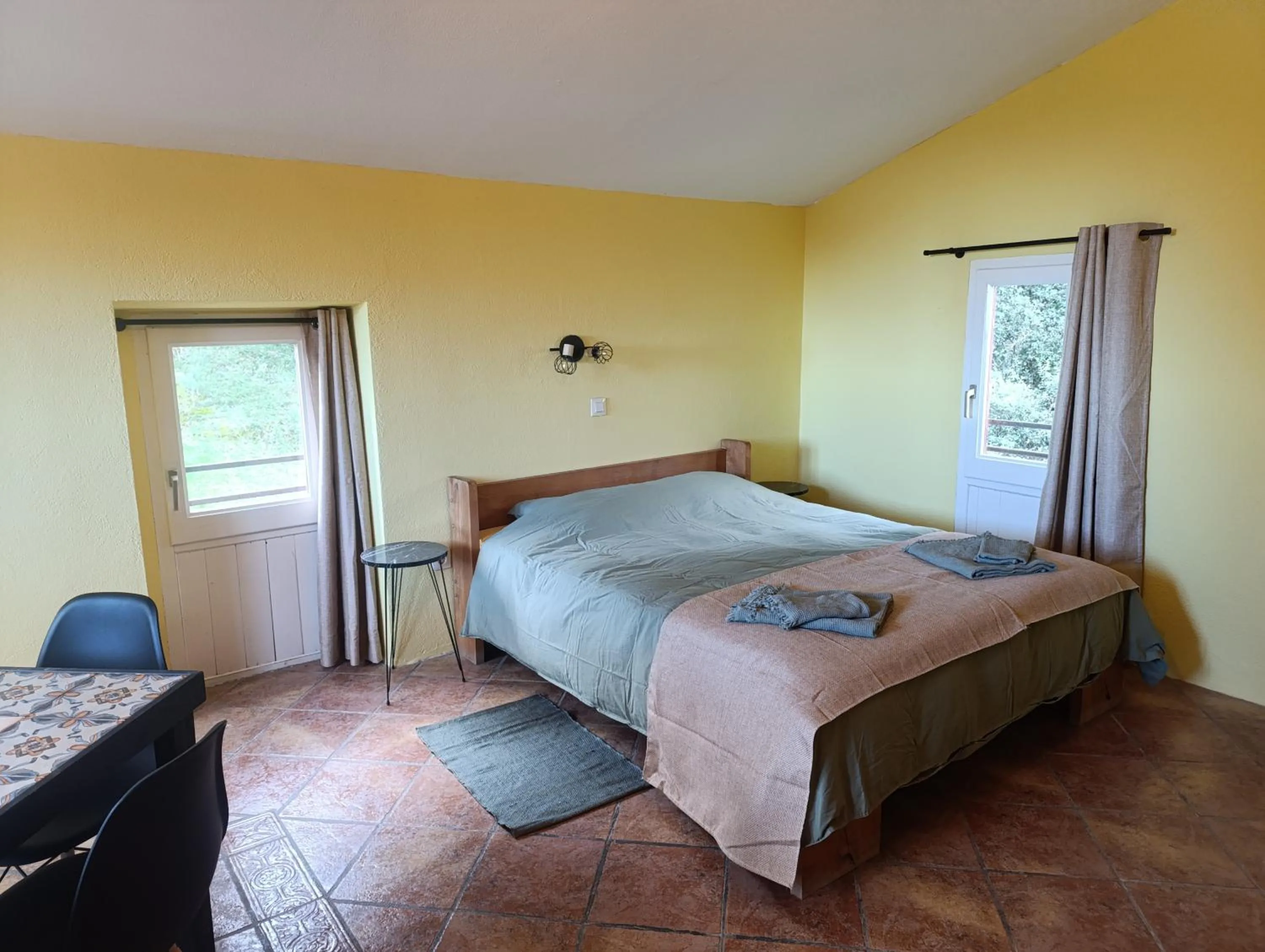 Bedroom, Bed in Mas Pitre