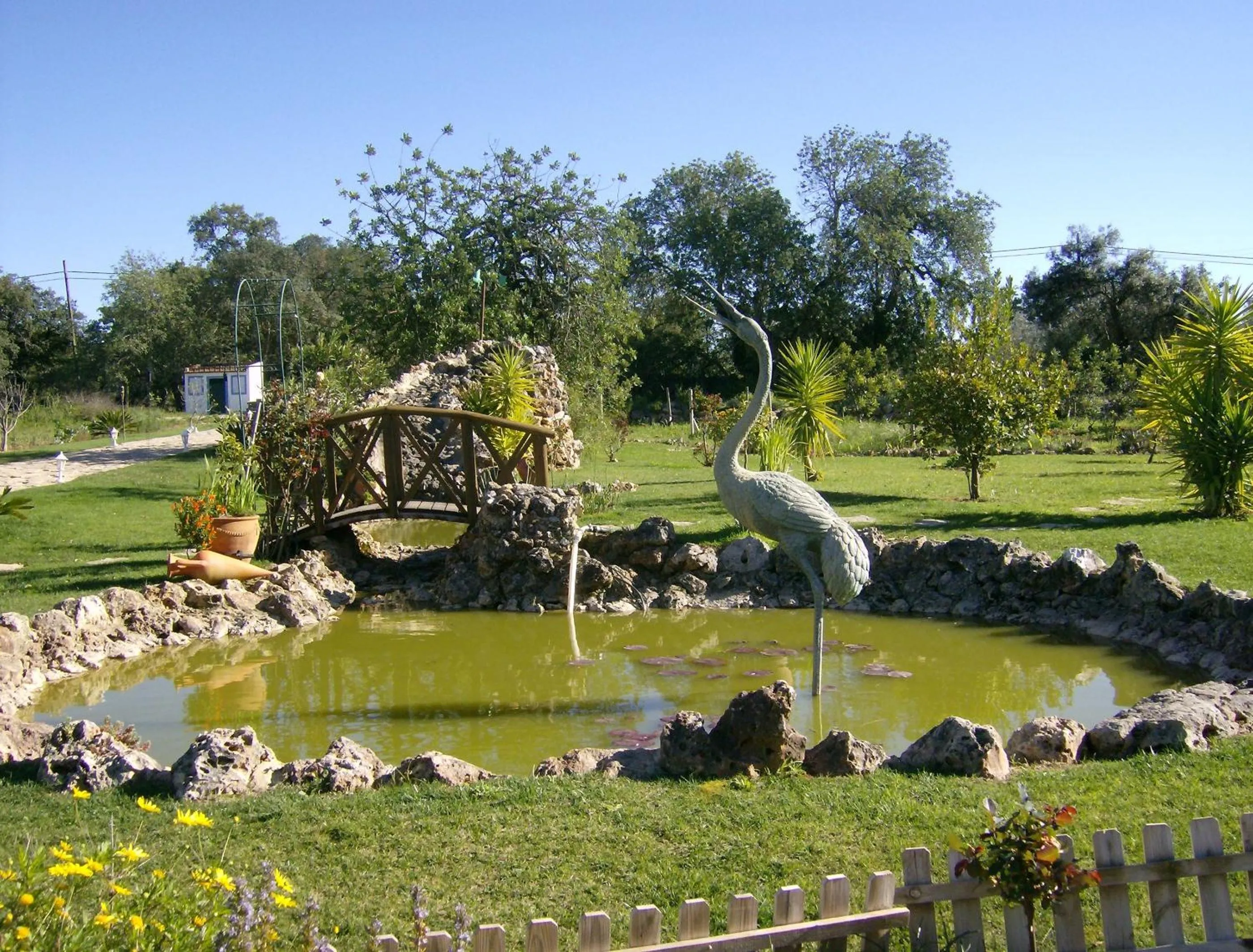 Natural landscape in Quinta dos Tesouros