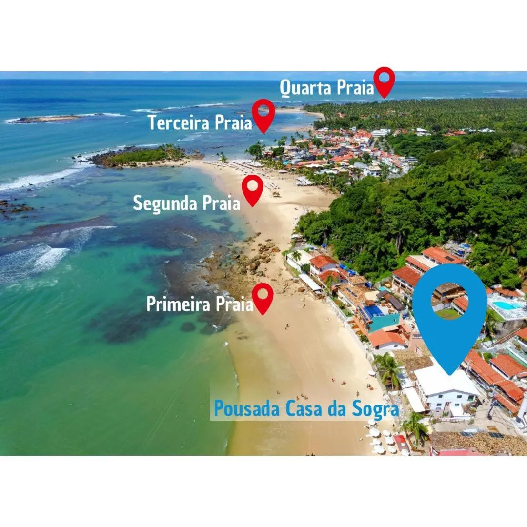 Beach in Pousada Casa da Sogra