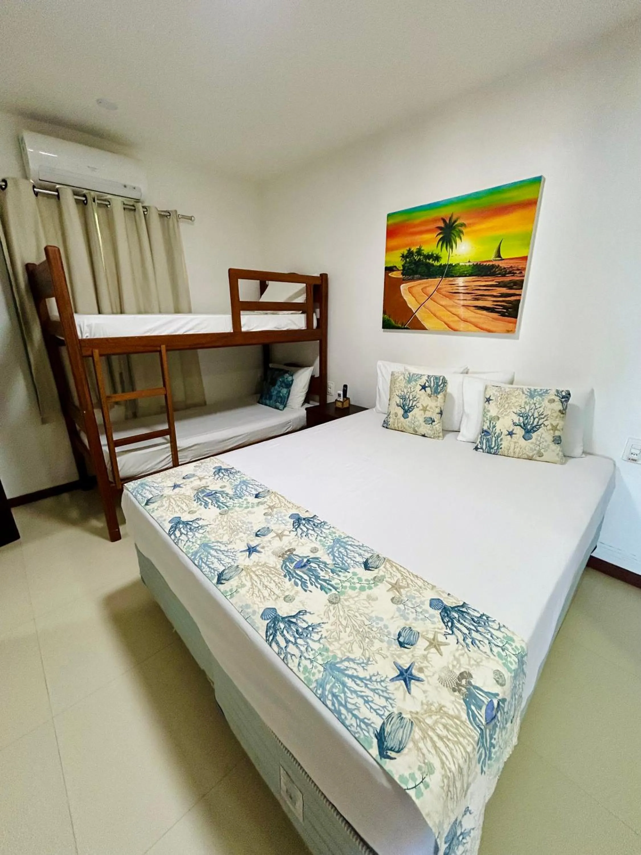 Bed in Pousada Casa da Sogra