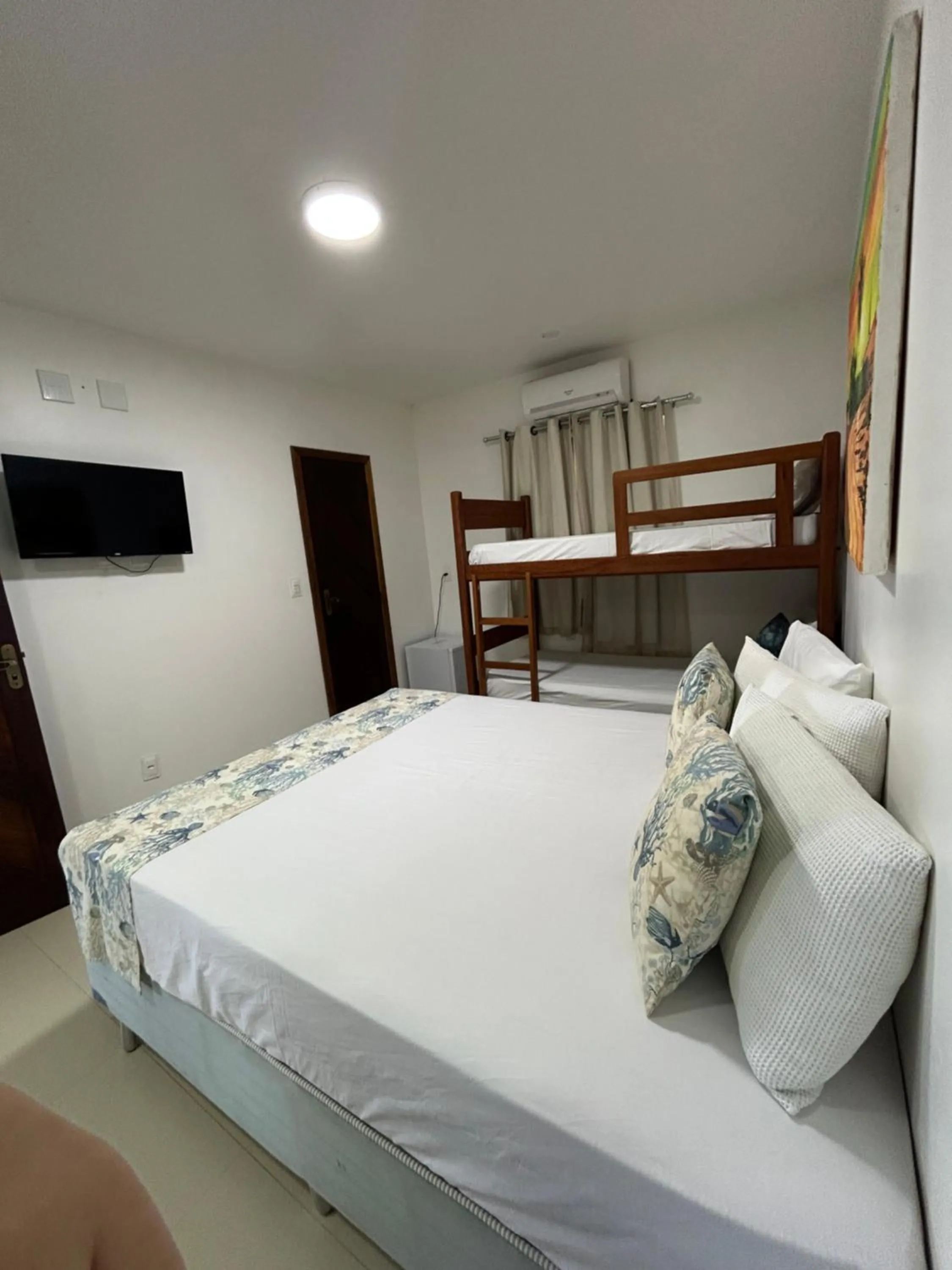 Bed in Pousada Casa da Sogra