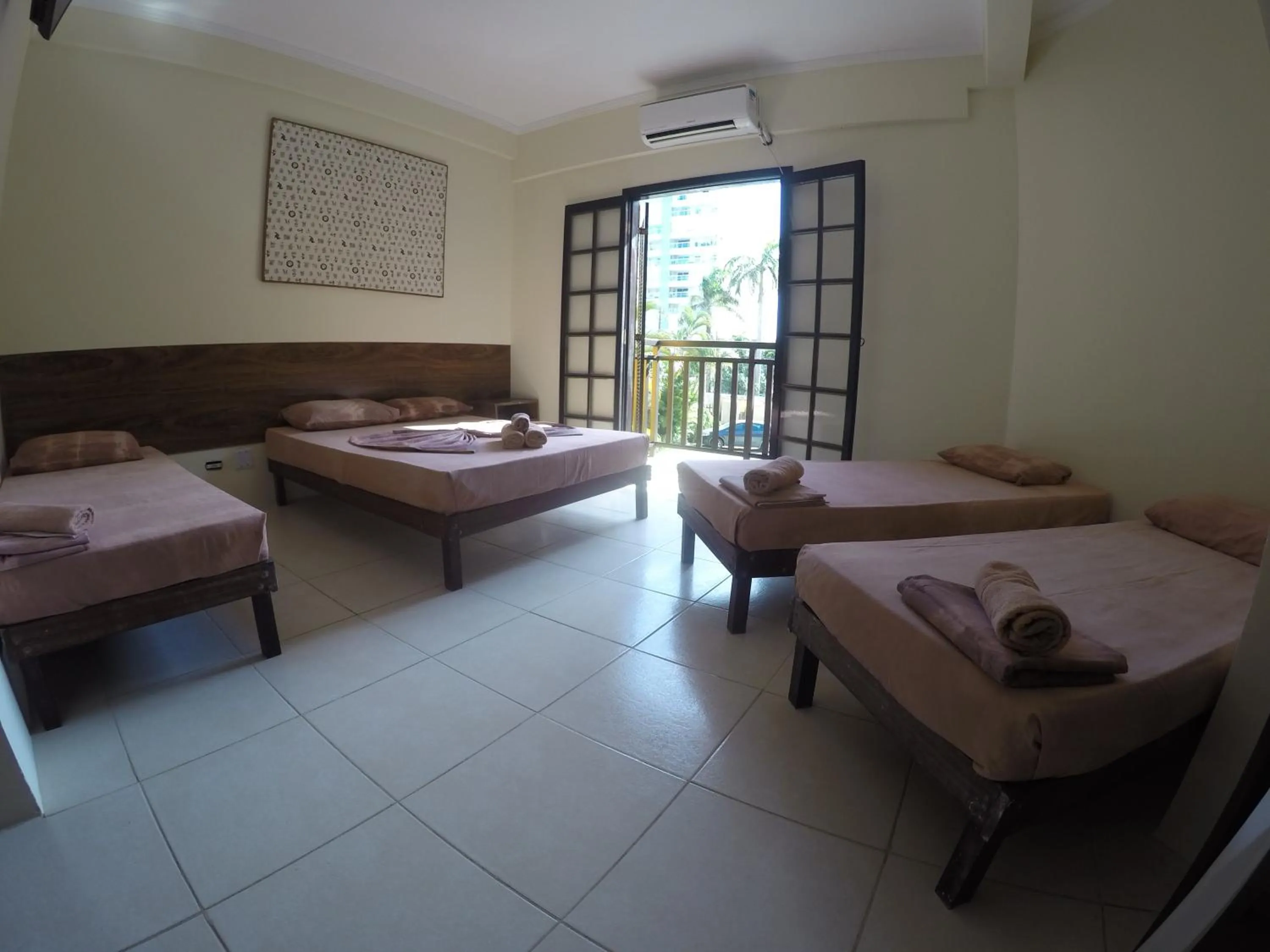 Bed in Pousada do Frances