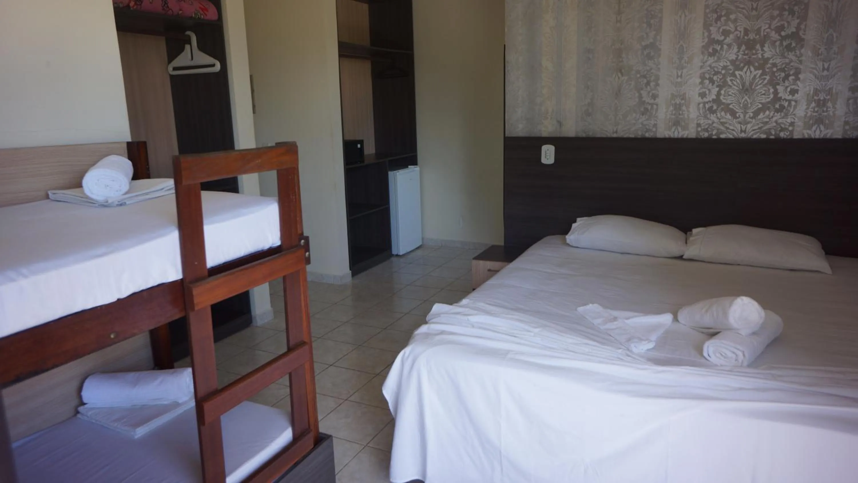 Bed in Pousada do Frances