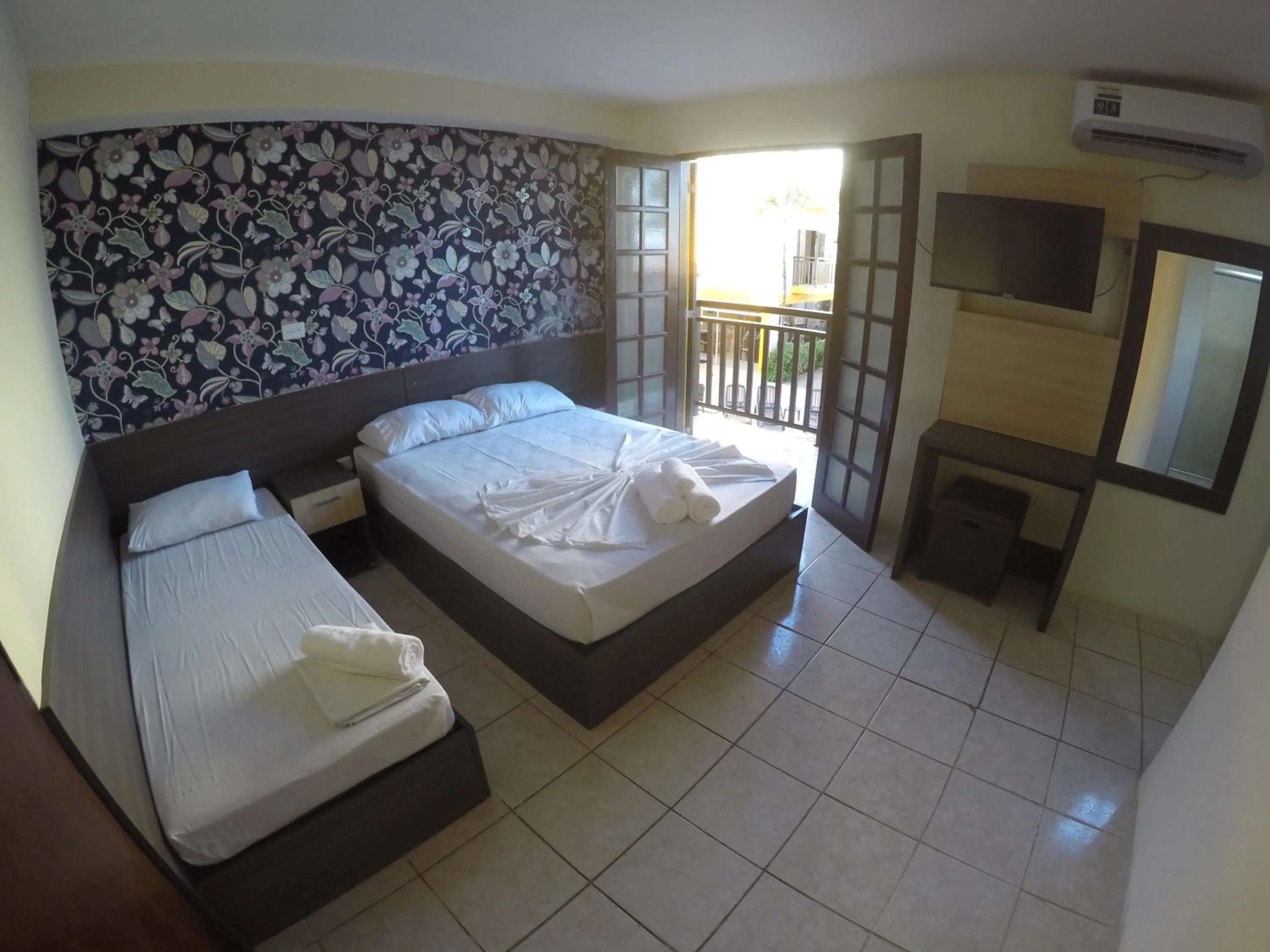 Bed in Pousada do Frances