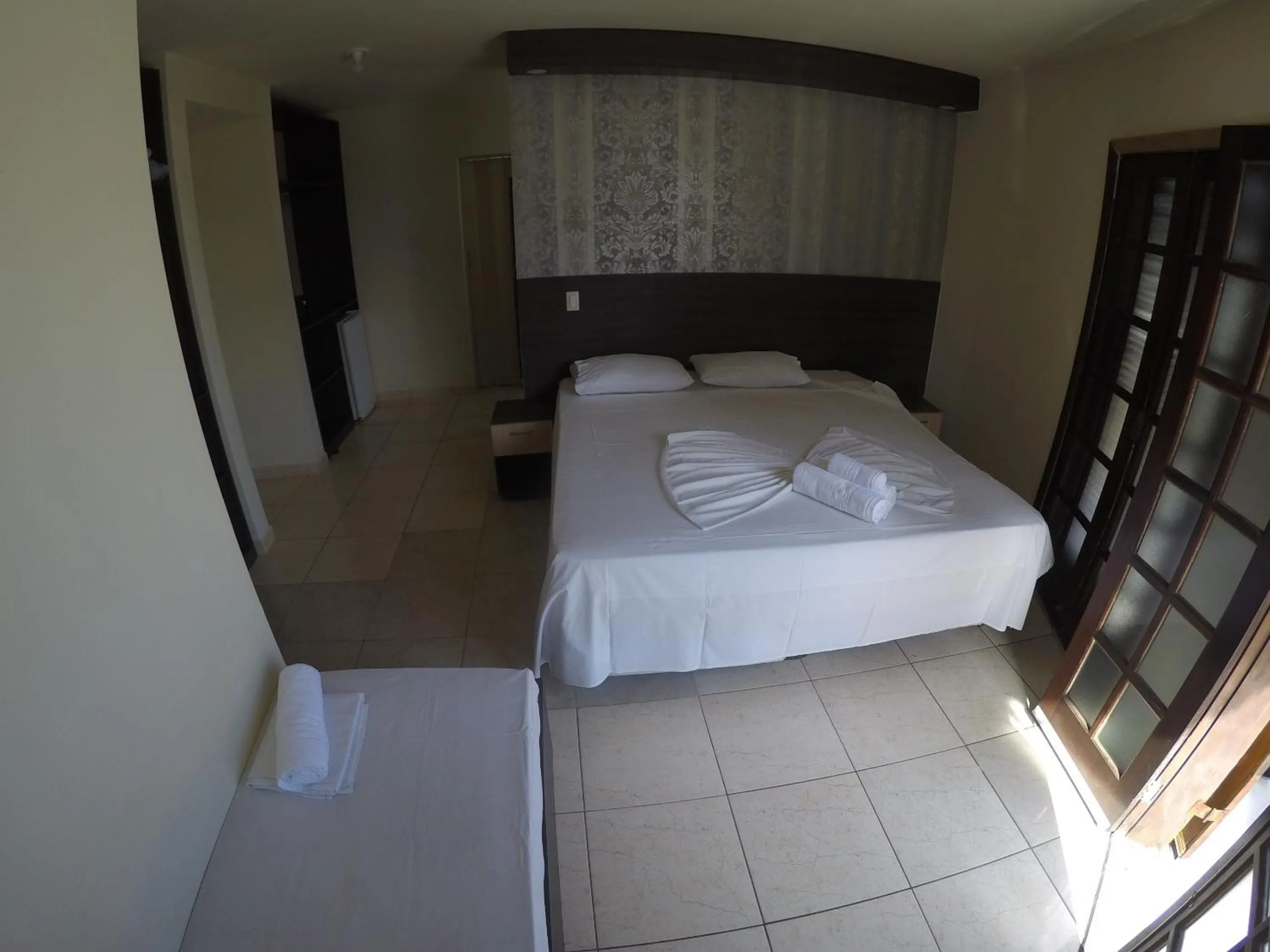 Bed in Pousada do Frances