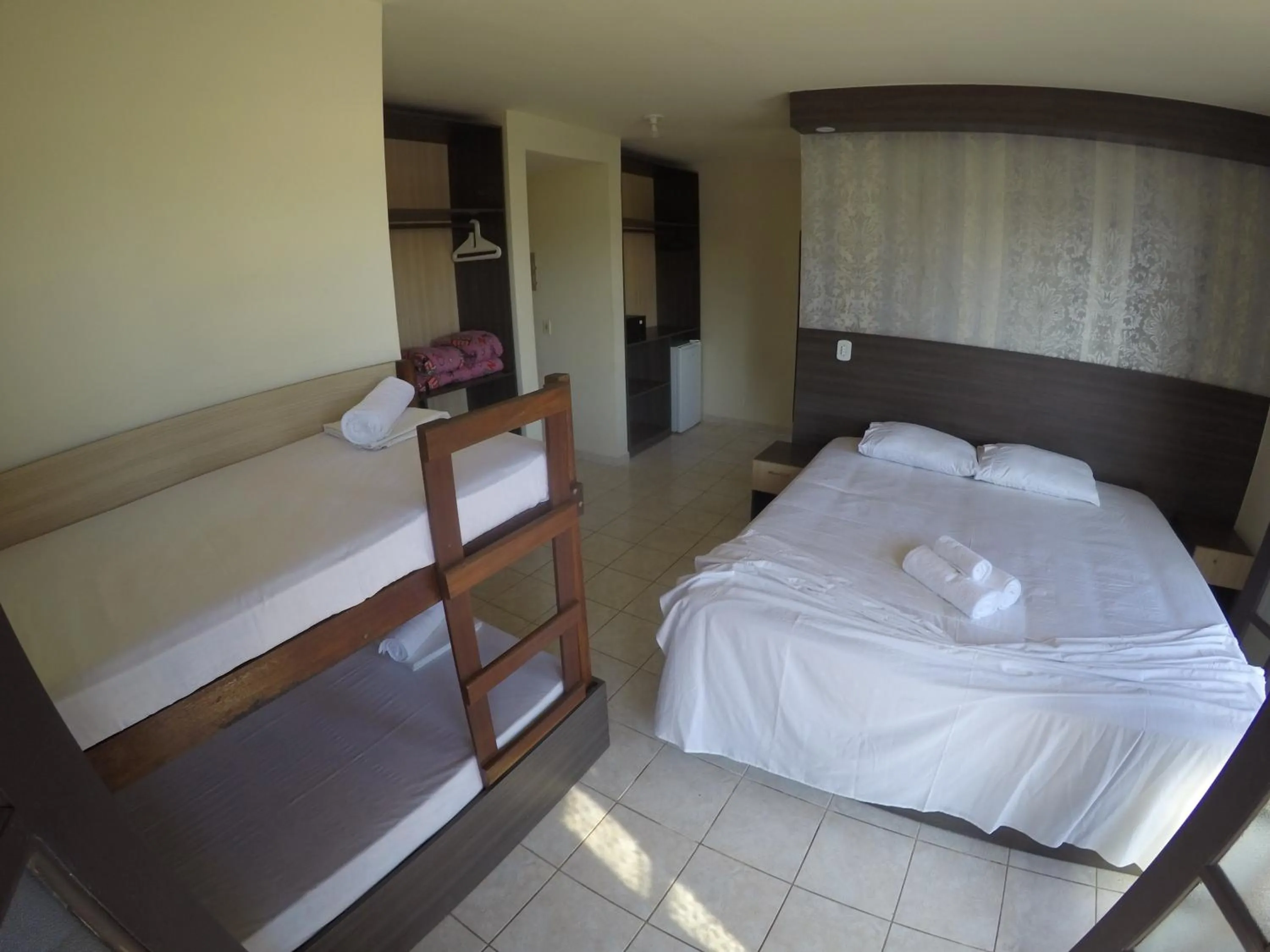 Bed in Pousada do Frances