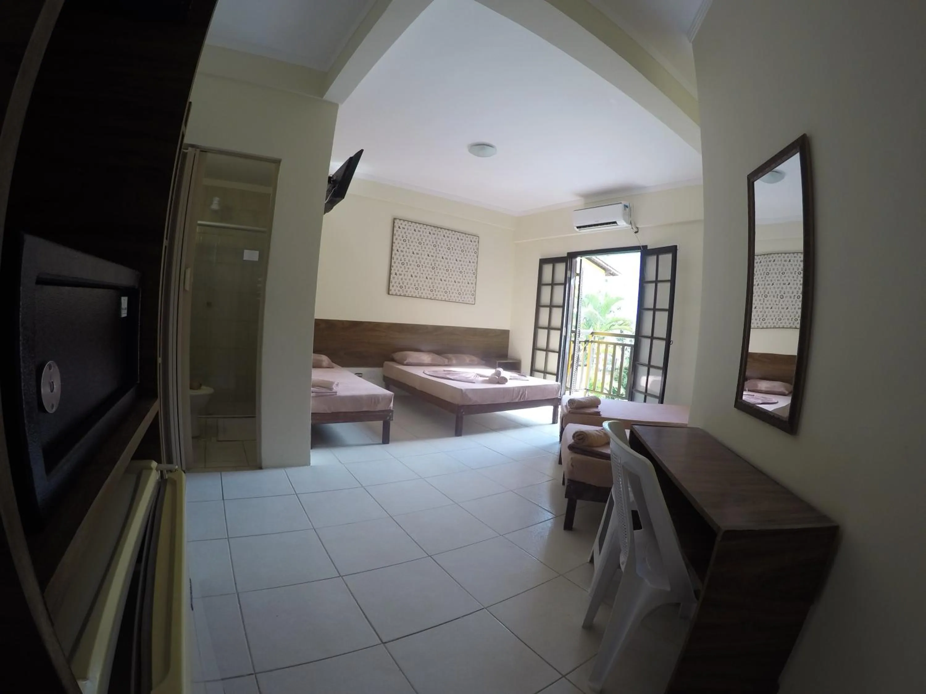 Bed in Pousada do Frances