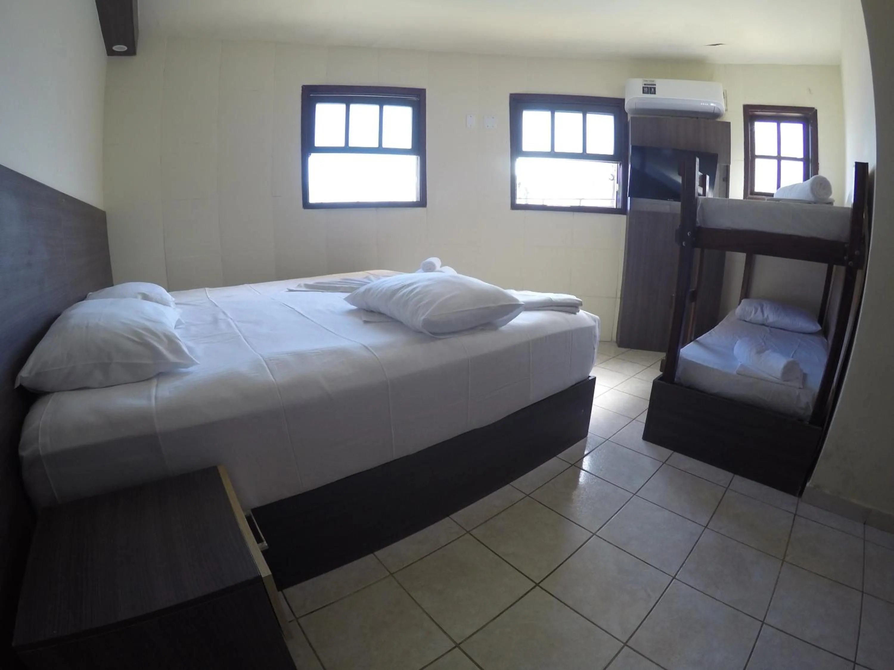 Bed in Pousada do Frances