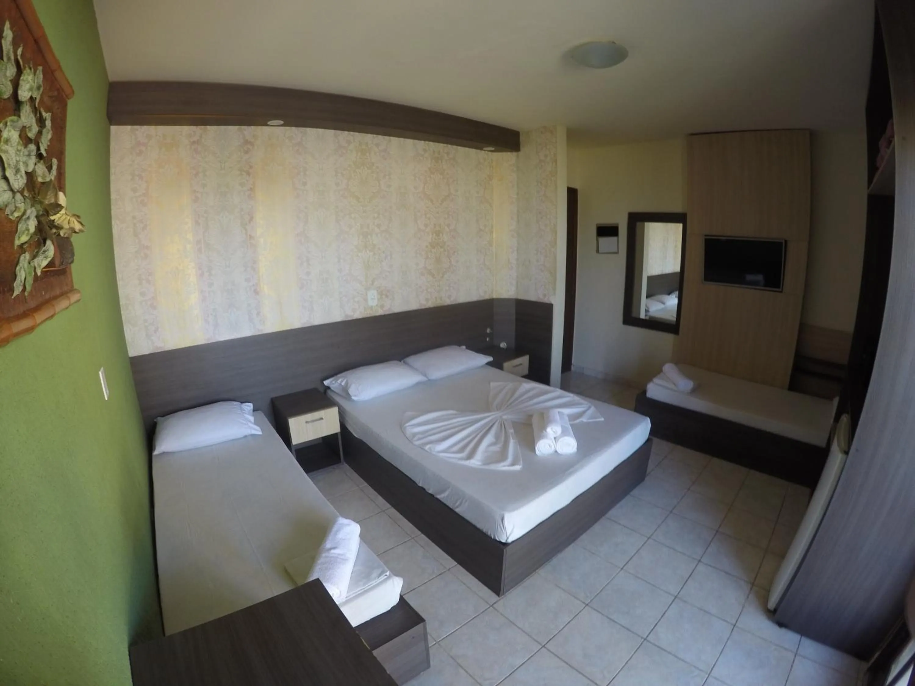 Bed in Pousada do Frances
