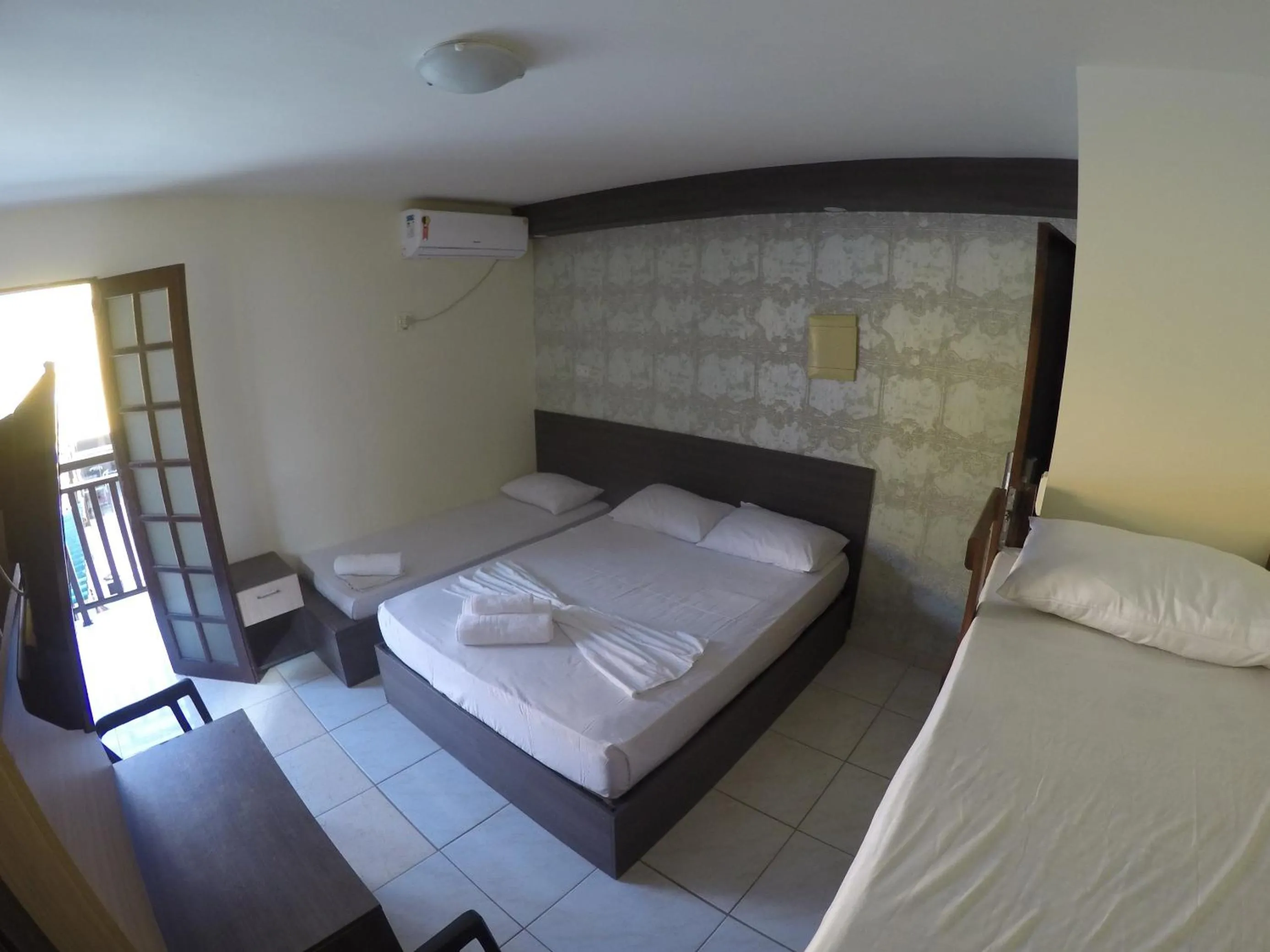 Bed in Pousada do Frances