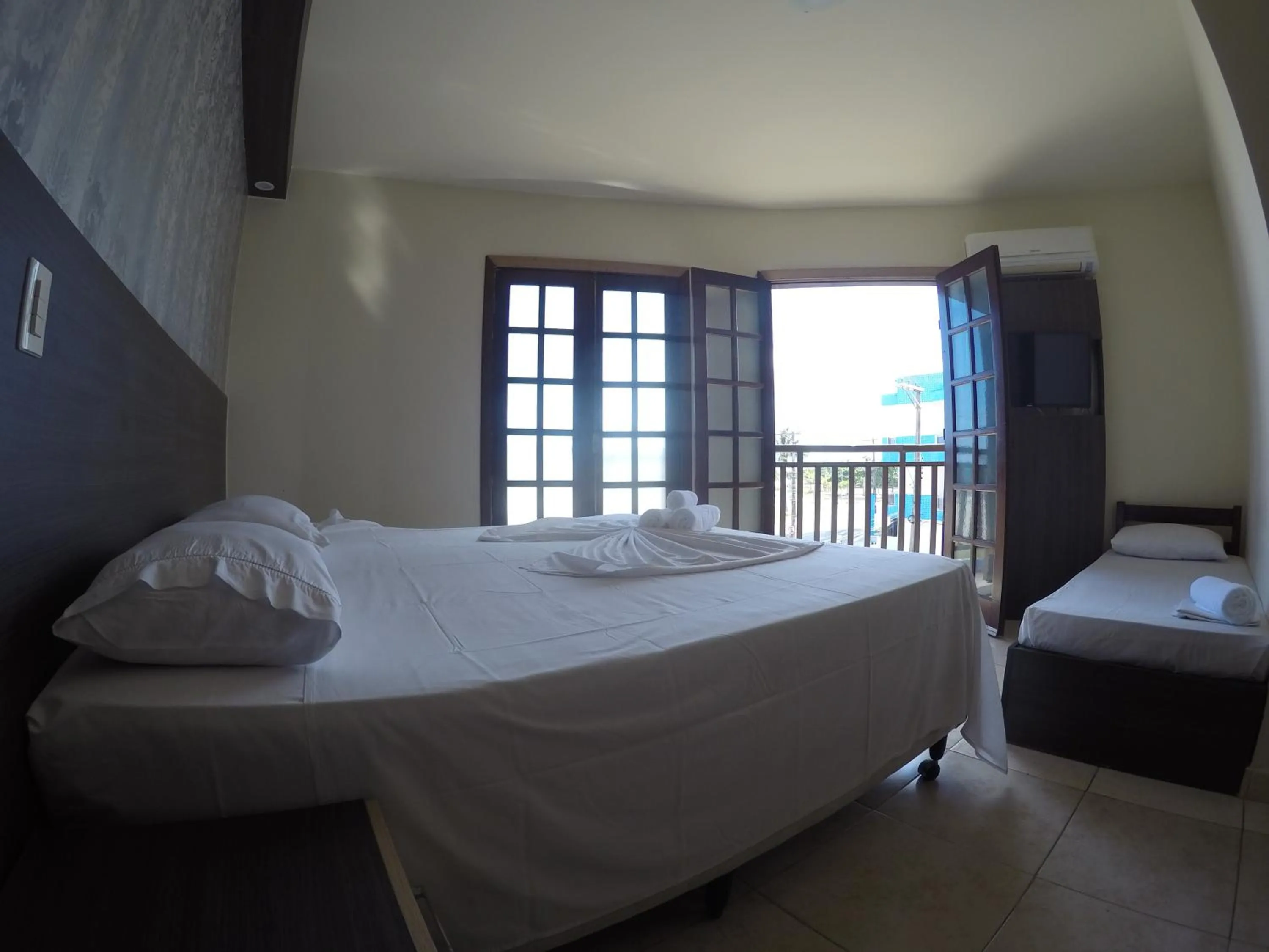 Bed in Pousada do Frances