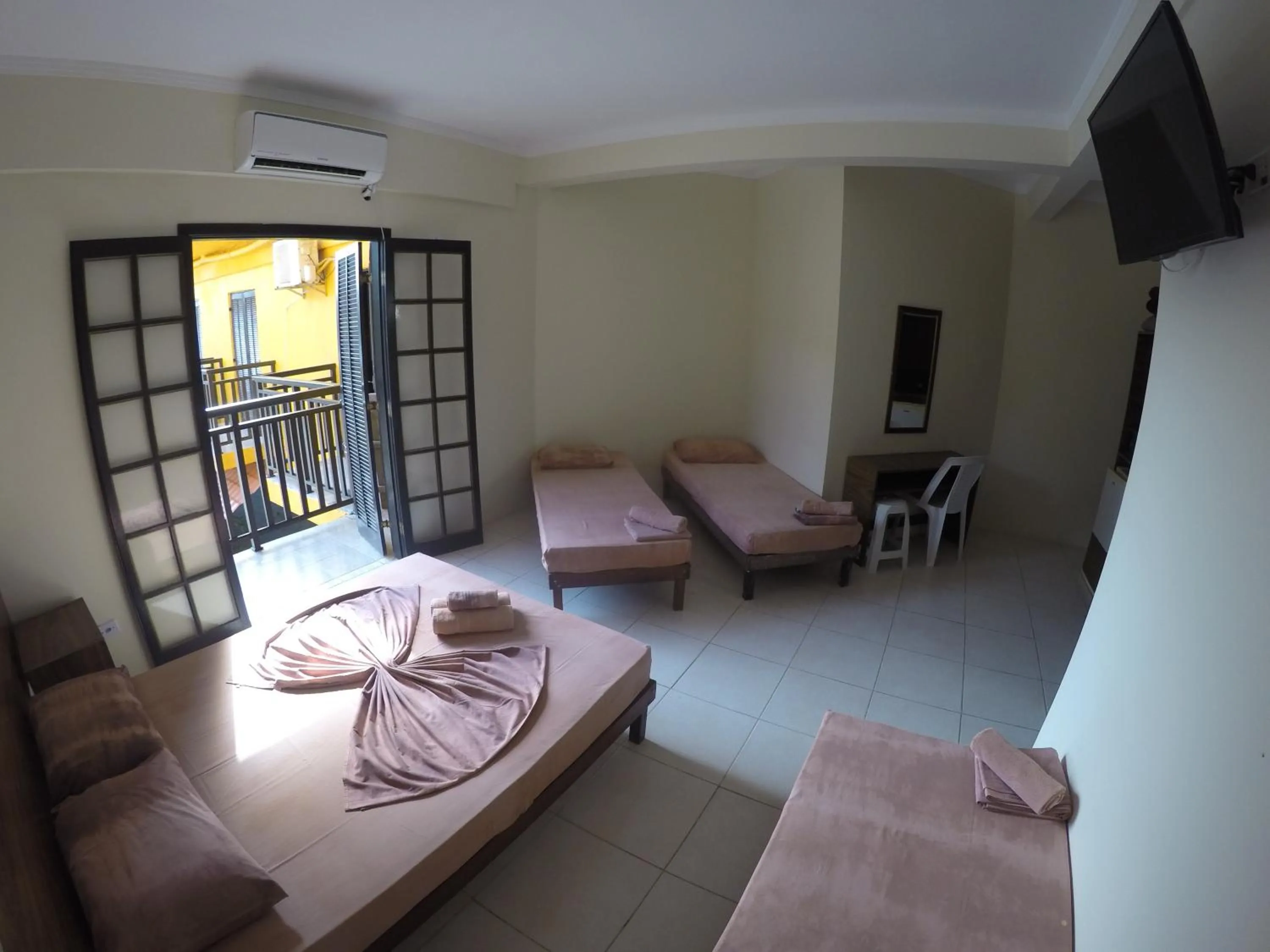 Bed in Pousada do Frances