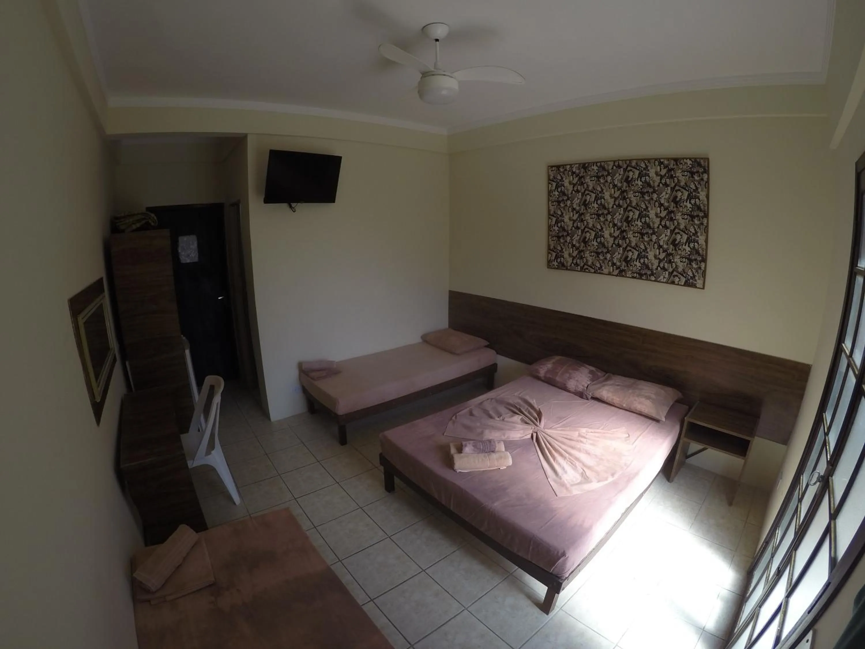 Bed in Pousada do Frances