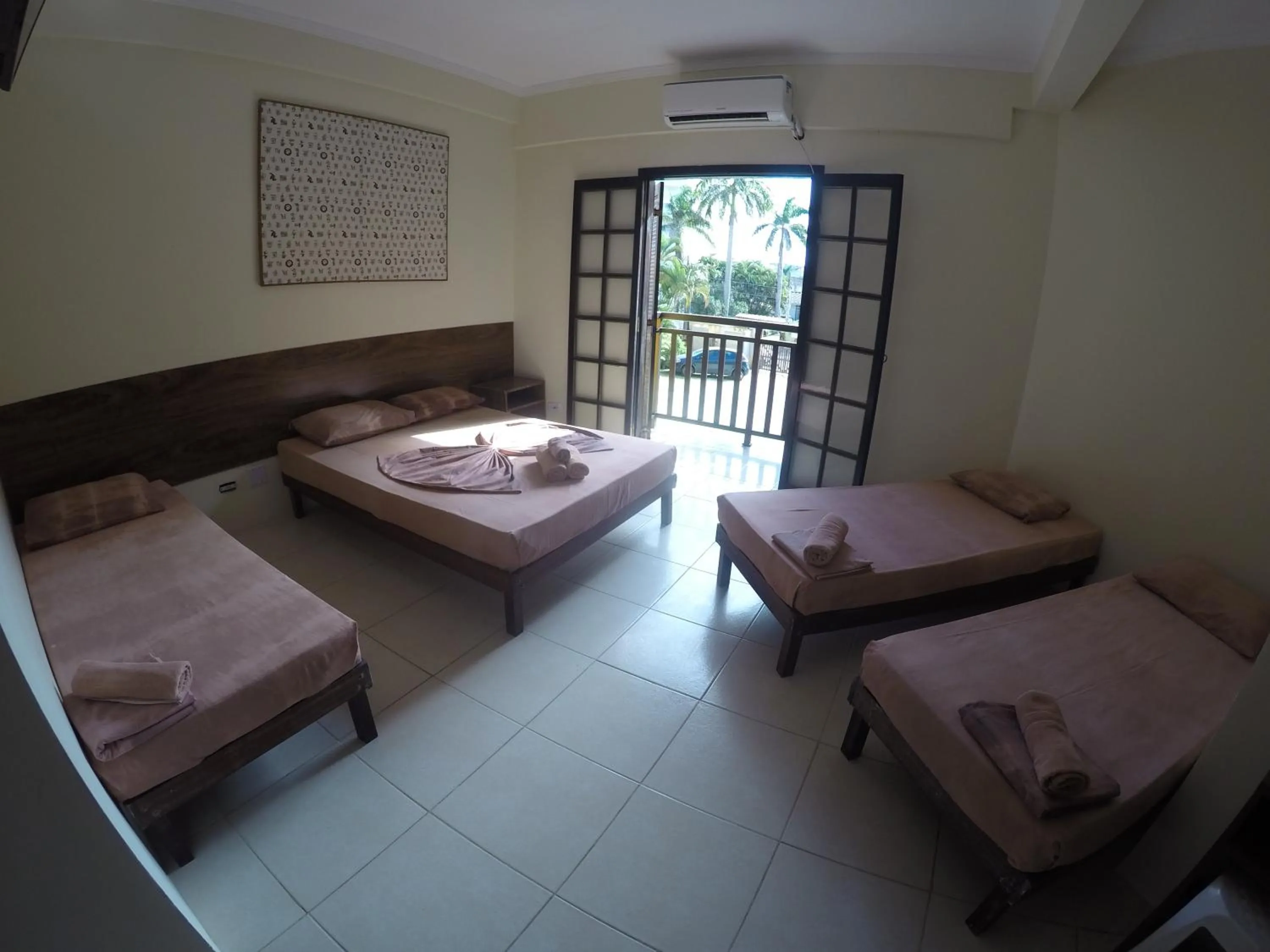 Bed in Pousada do Frances