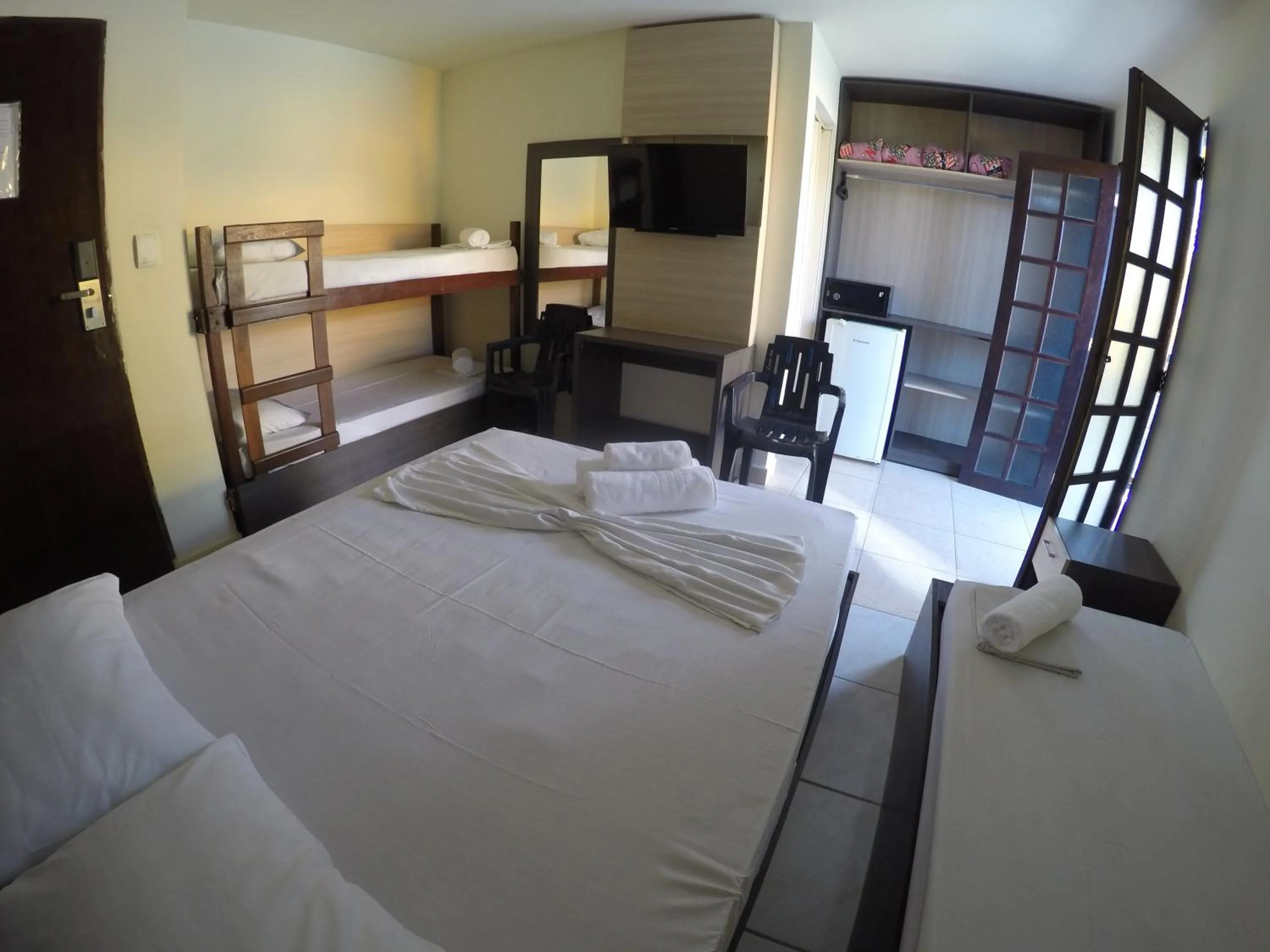 Bed in Pousada do Frances