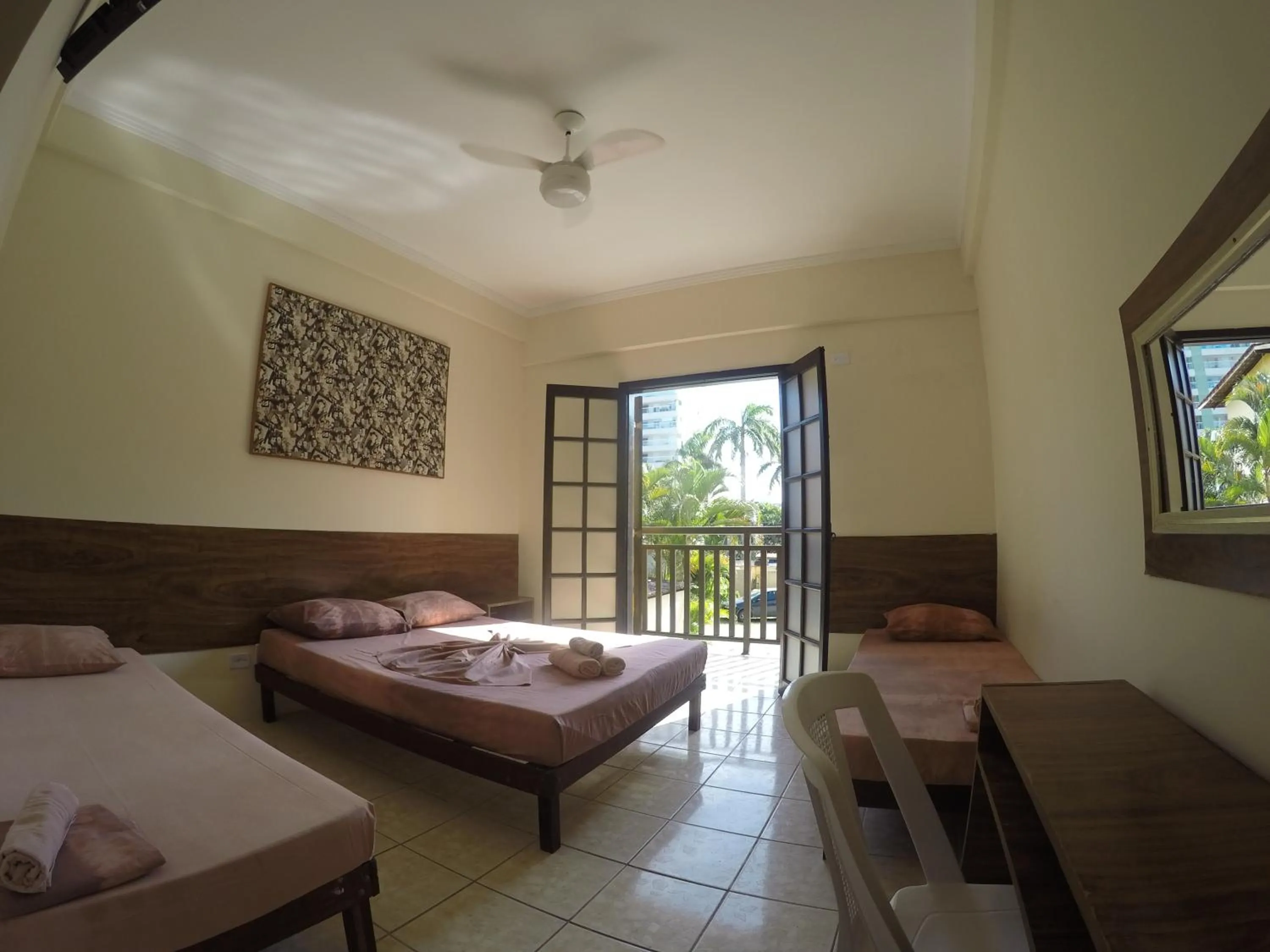 Bed in Pousada do Frances