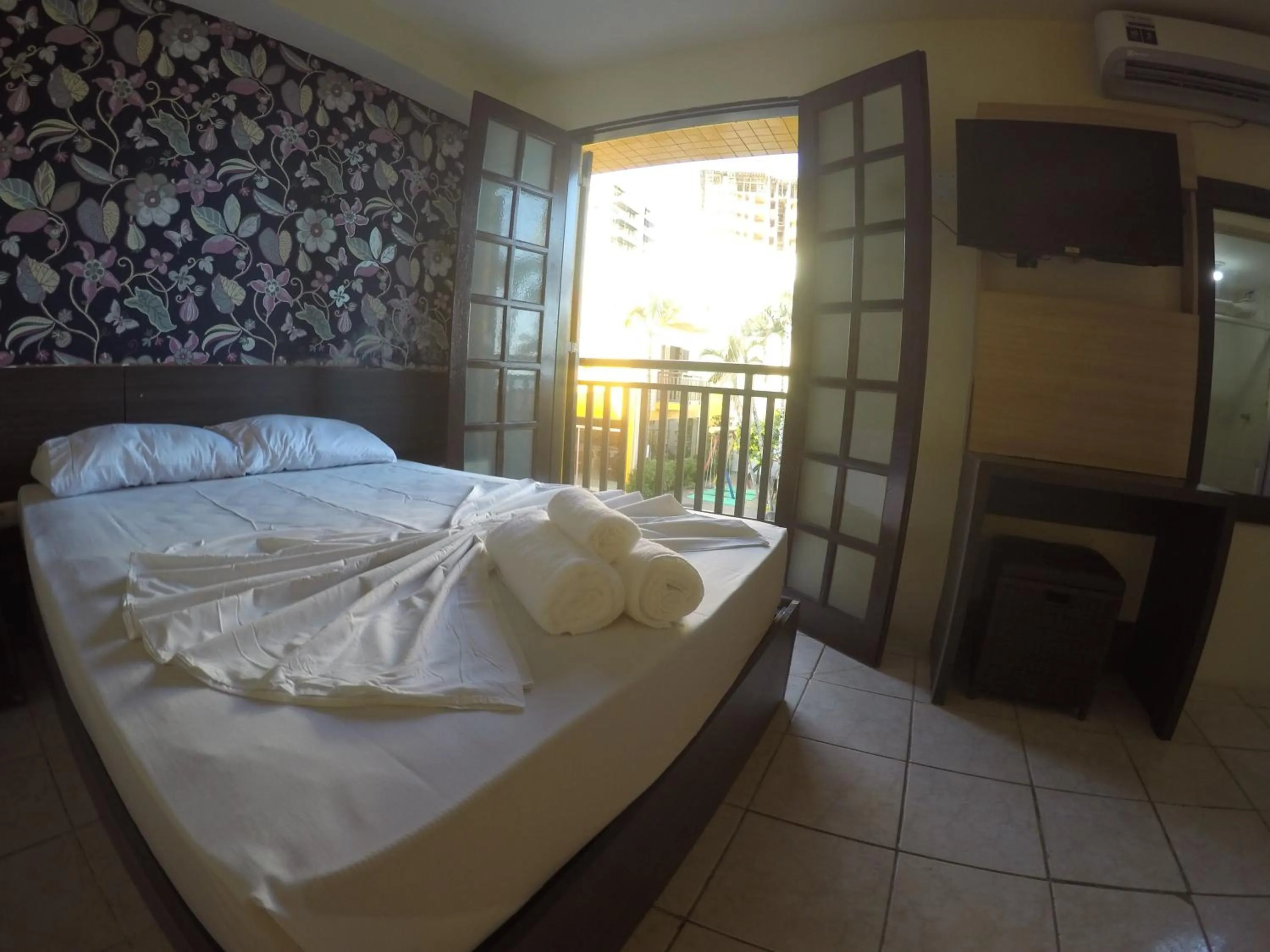 Bed in Pousada do Frances