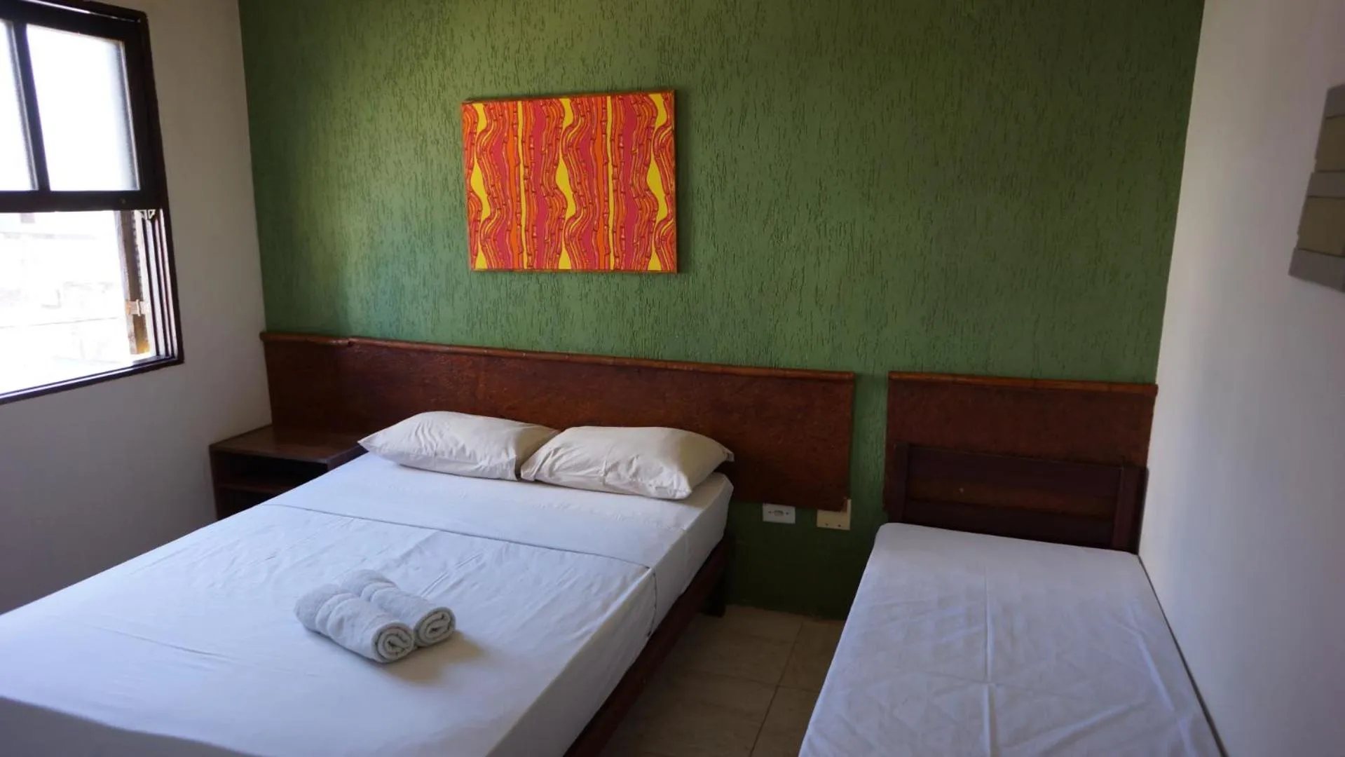 Bed in Pousada do Frances