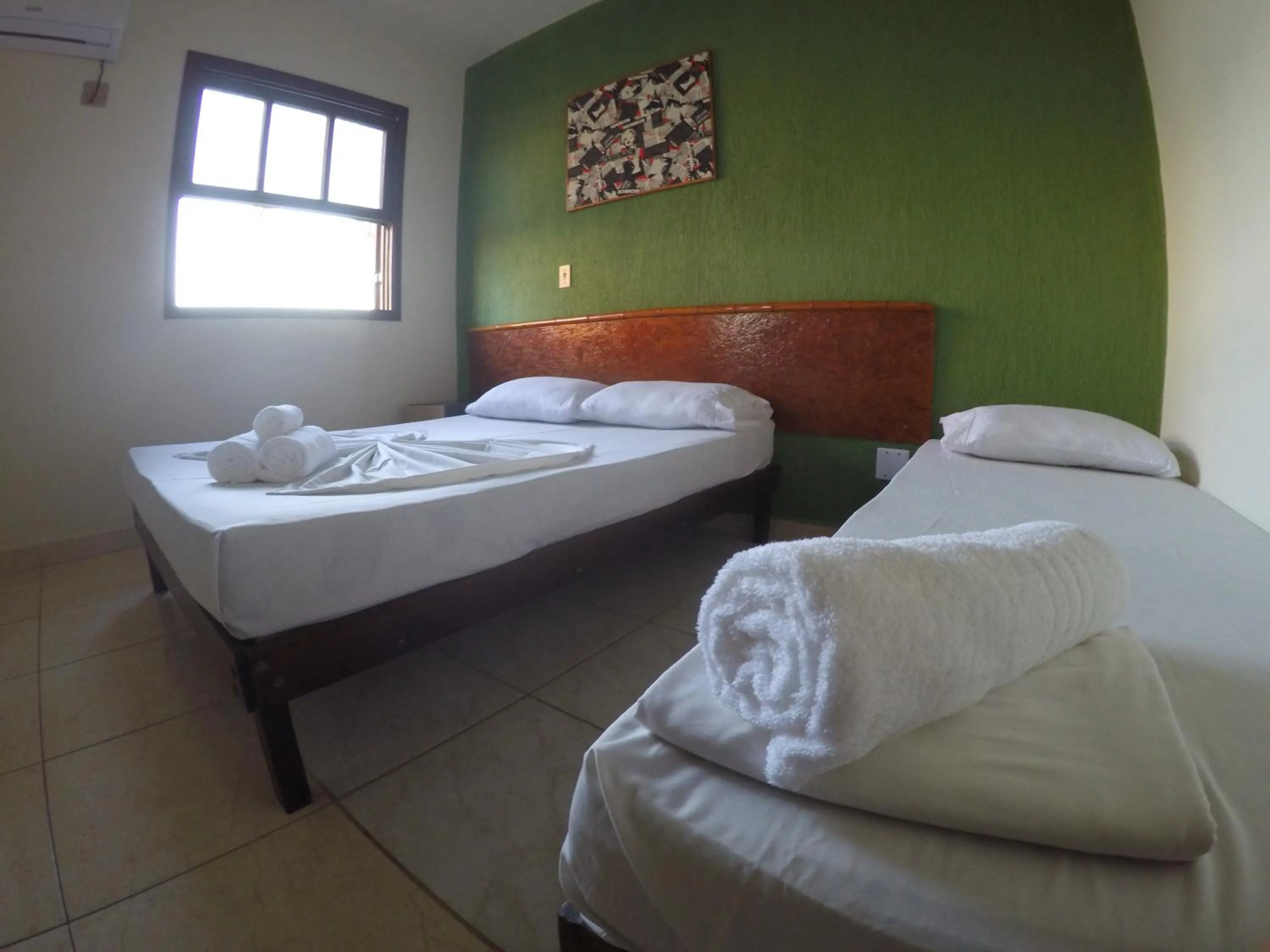 Bed in Pousada do Frances