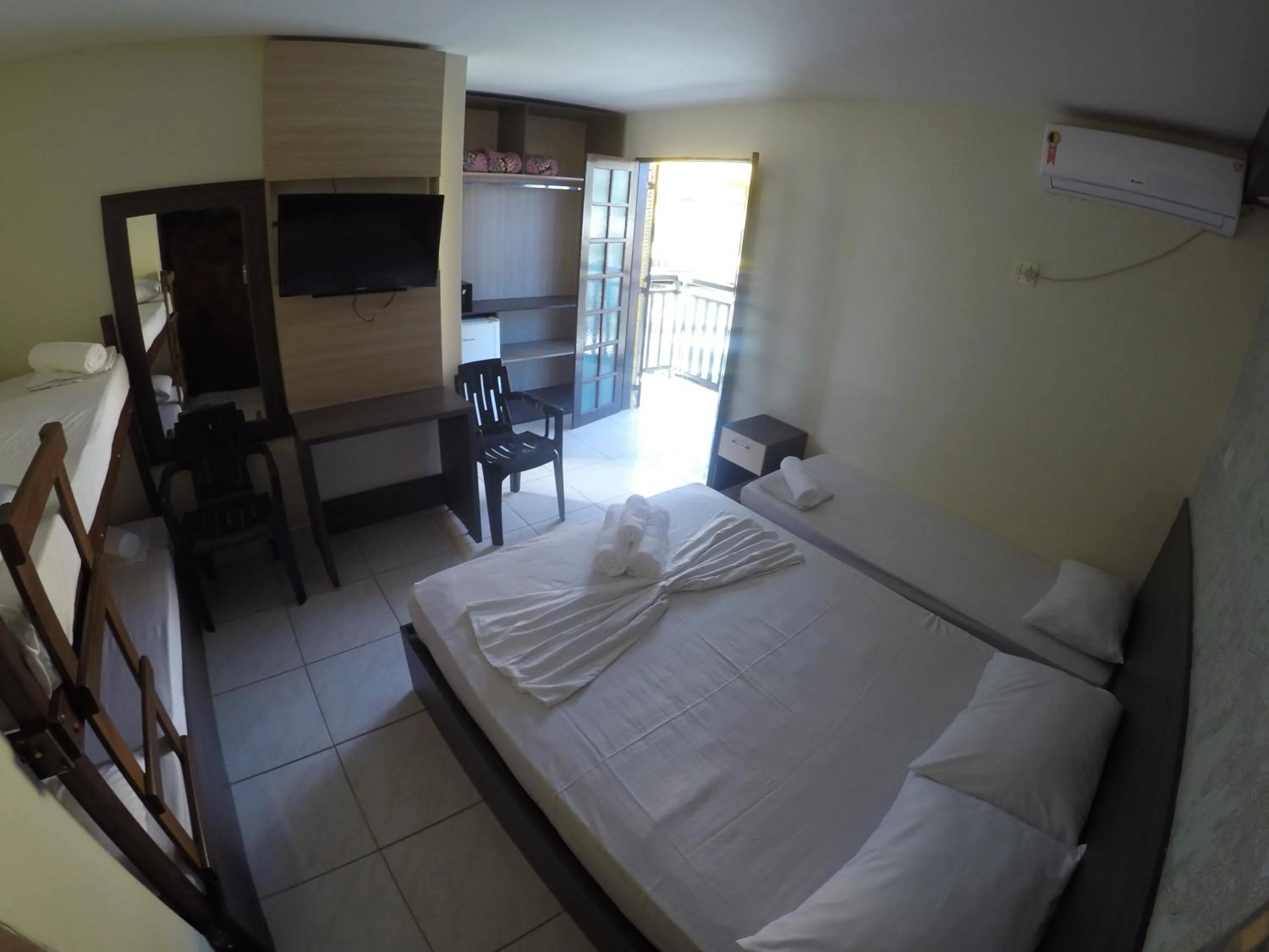 Bed in Pousada do Frances