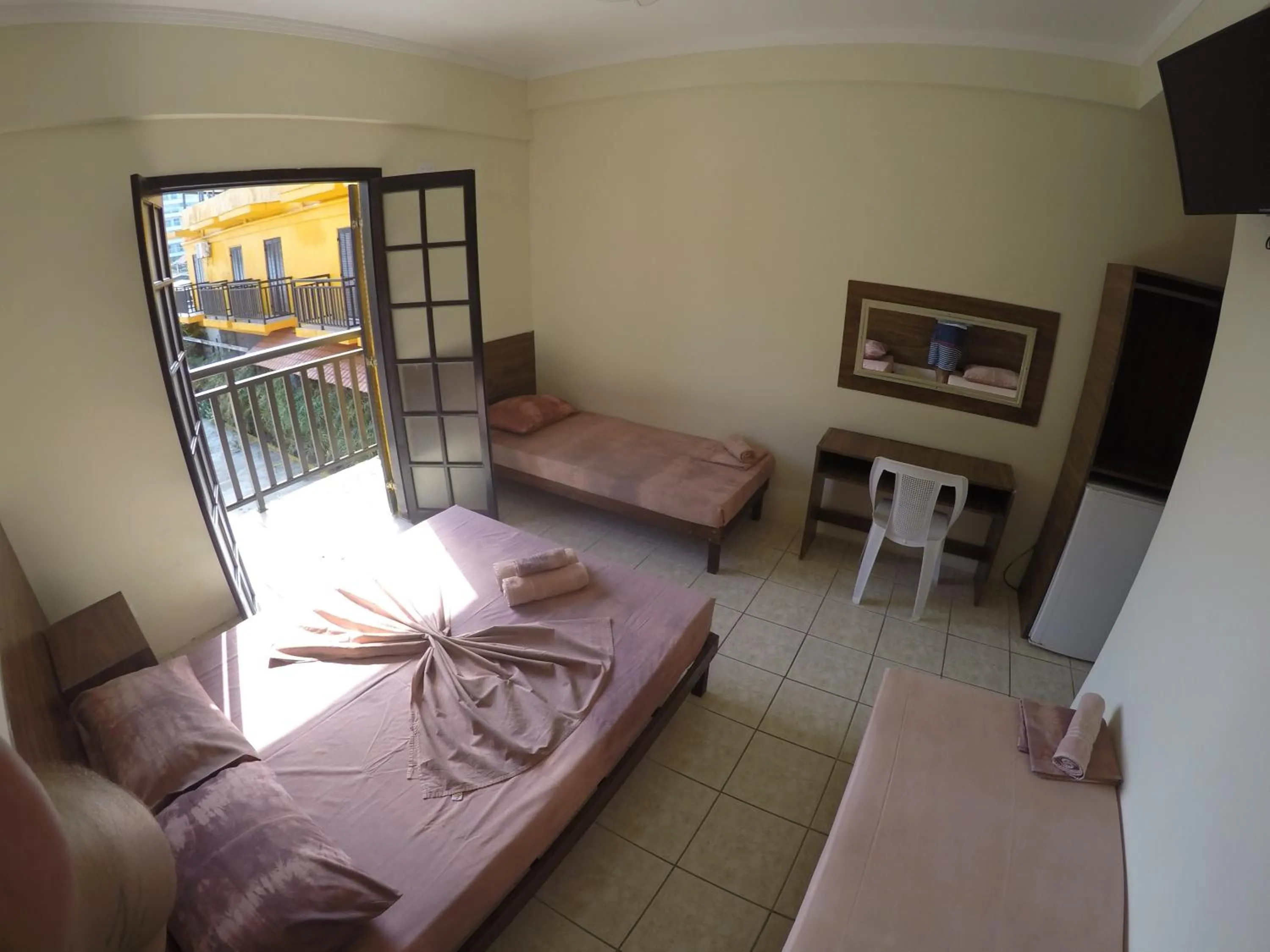 Bed in Pousada do Frances
