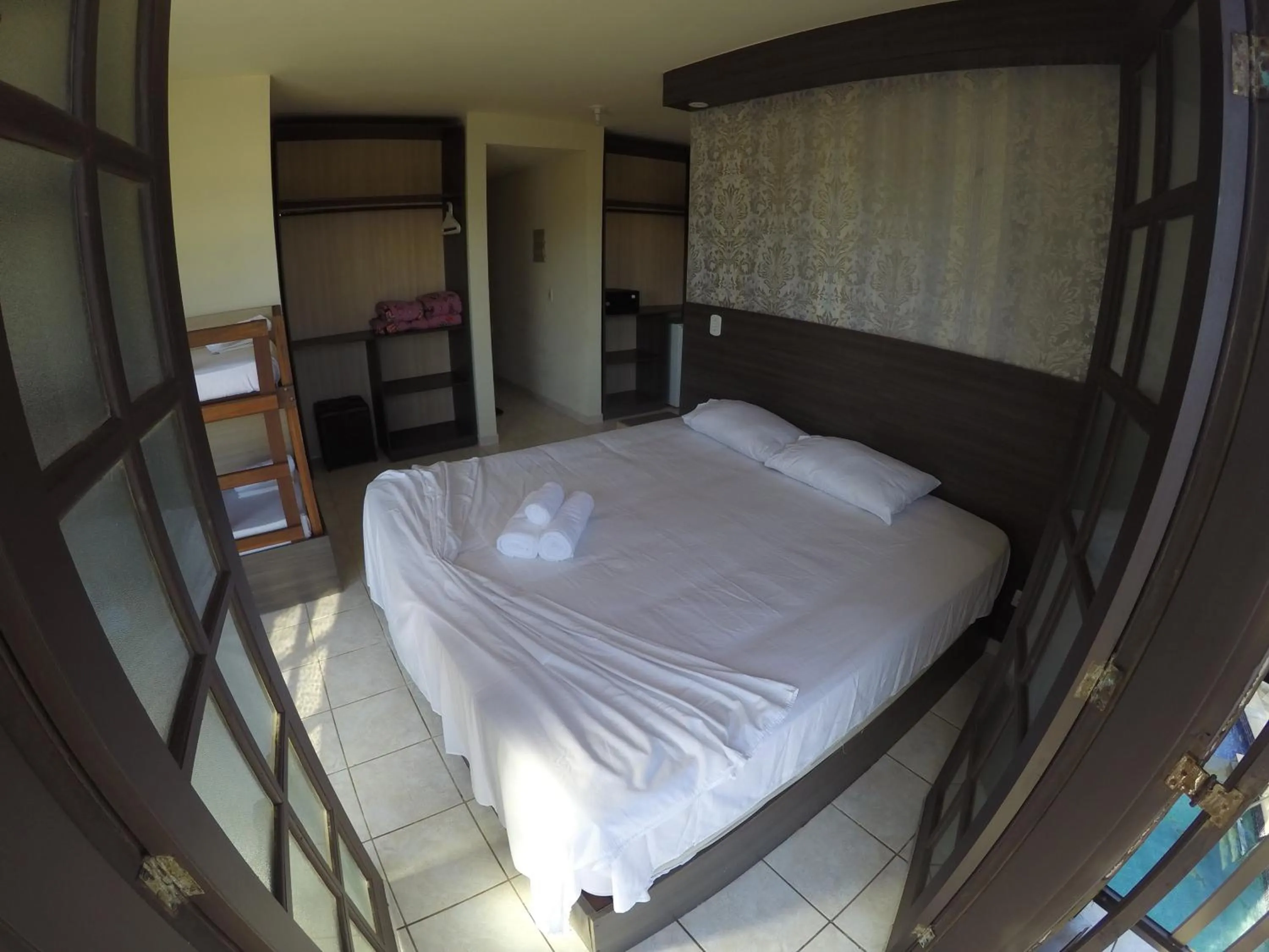 Bed in Pousada do Frances