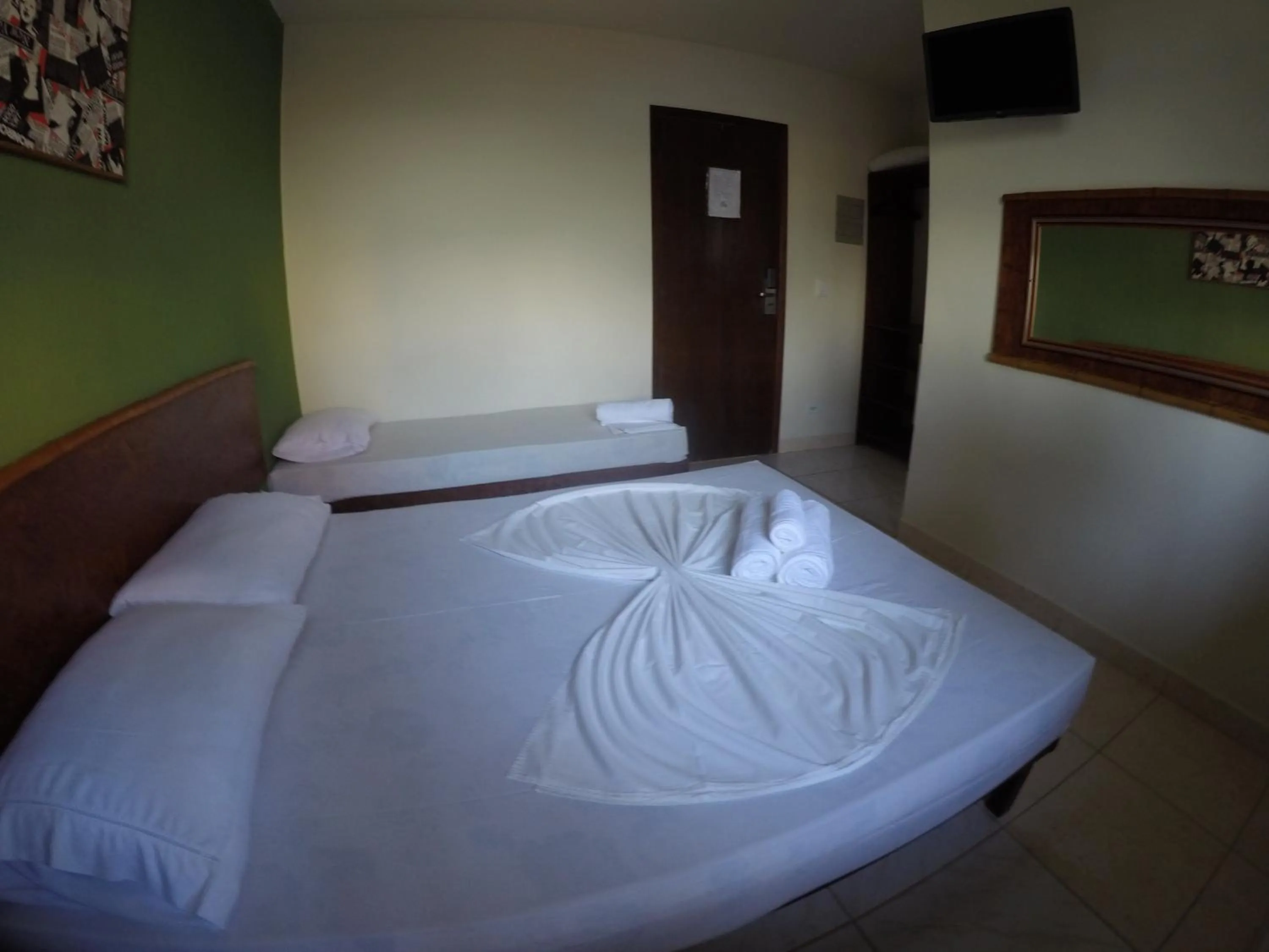 Bed in Pousada do Frances