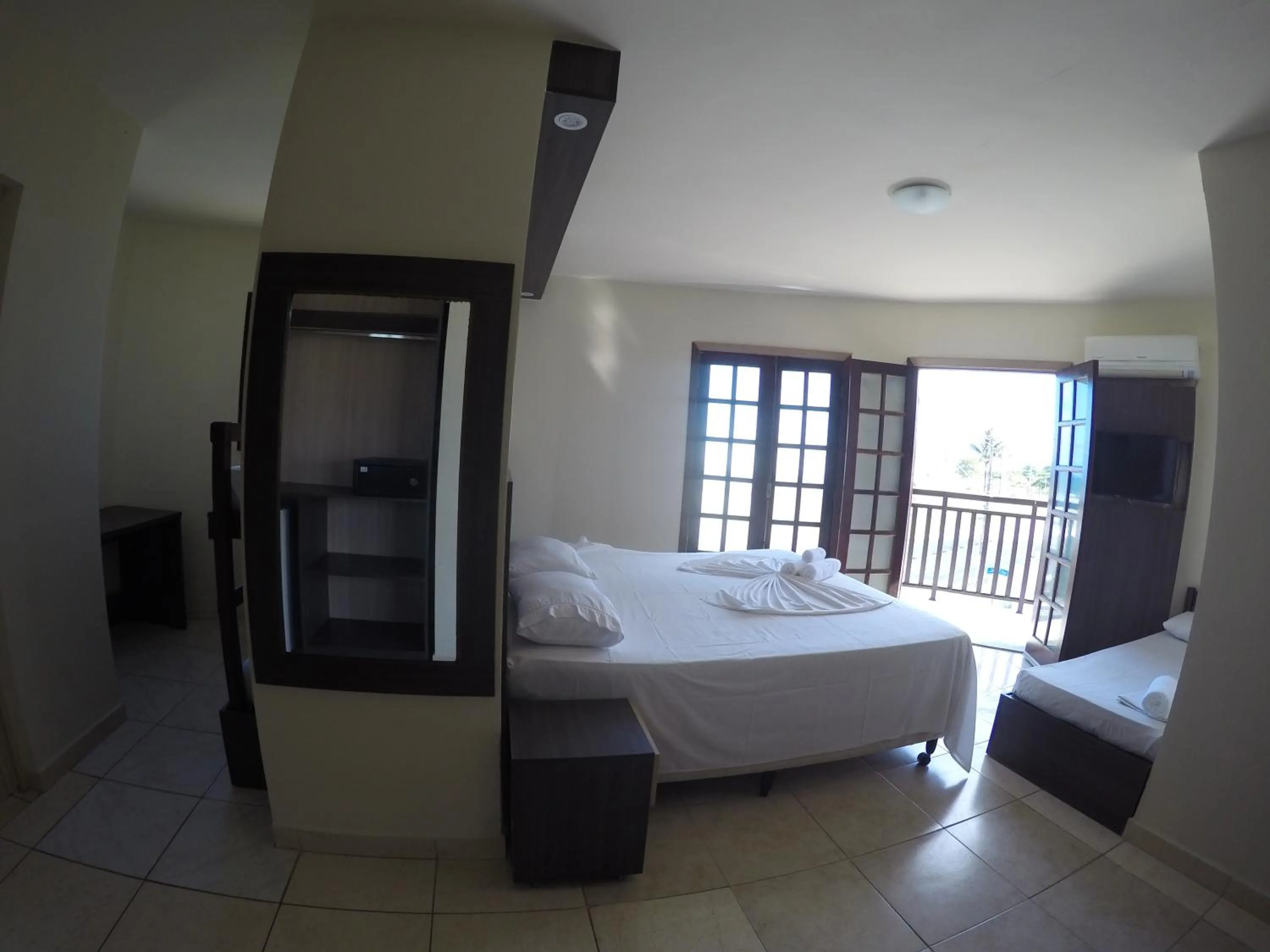 Bed in Pousada do Frances