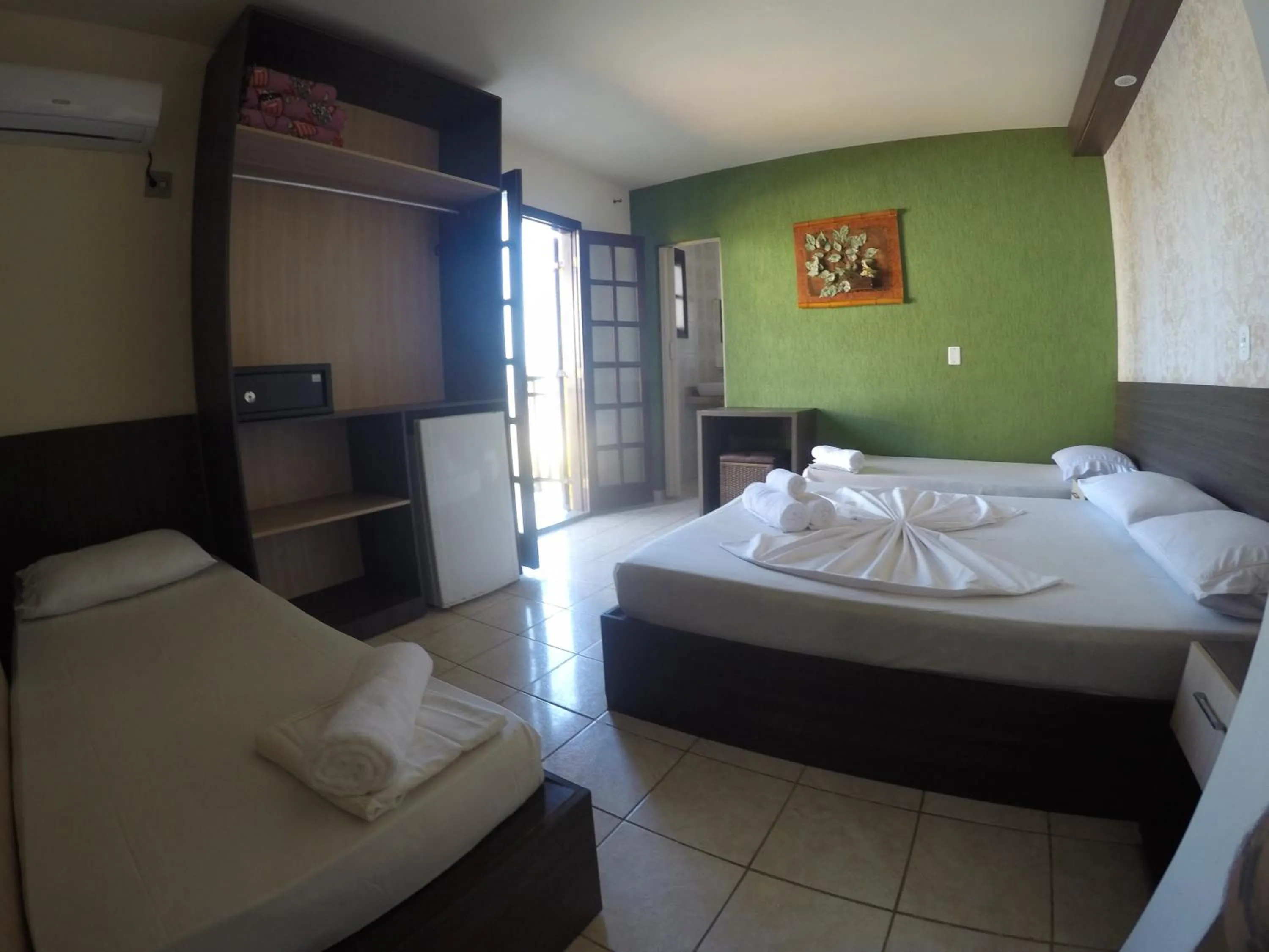 Bed in Pousada do Frances