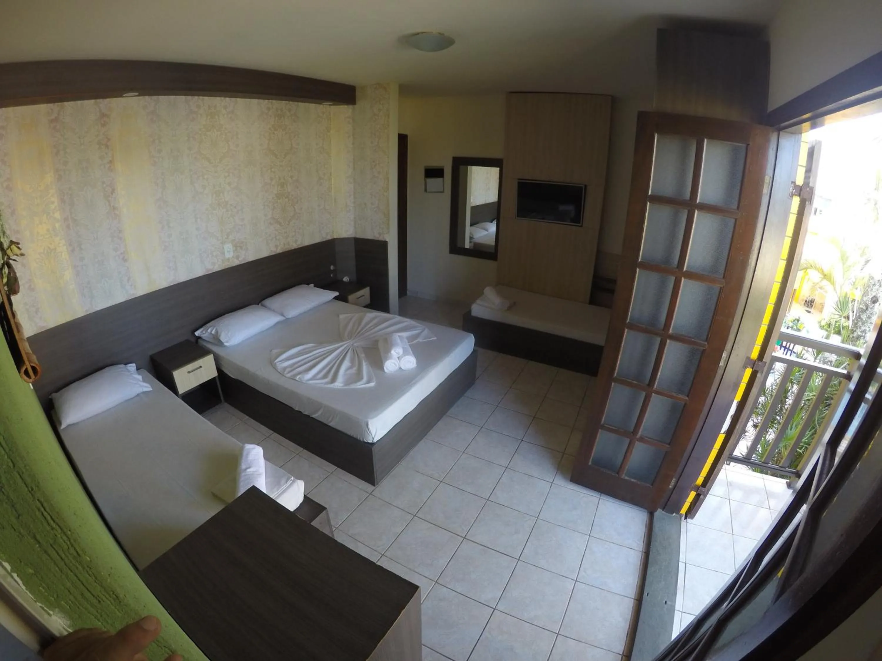 Bed in Pousada do Frances